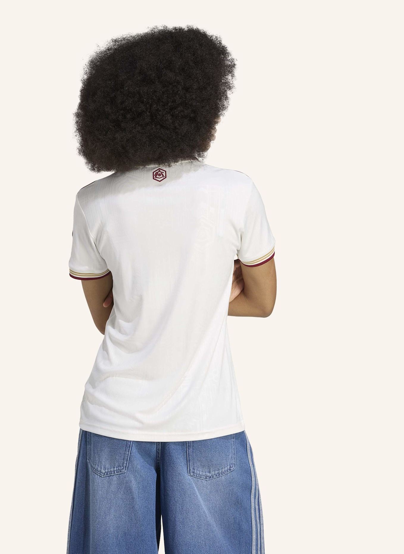 adidas FC ARSENAL 25/26 AUSWEICHTRIKOT: WEISS/ ROT