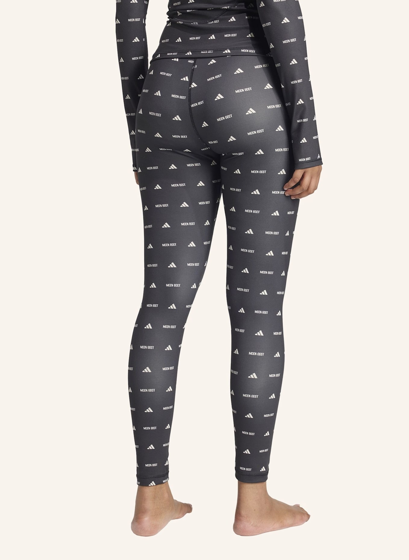 adidas ADIDAS X MOON BOOT LEGGING: SCHWARZ/ GRAU