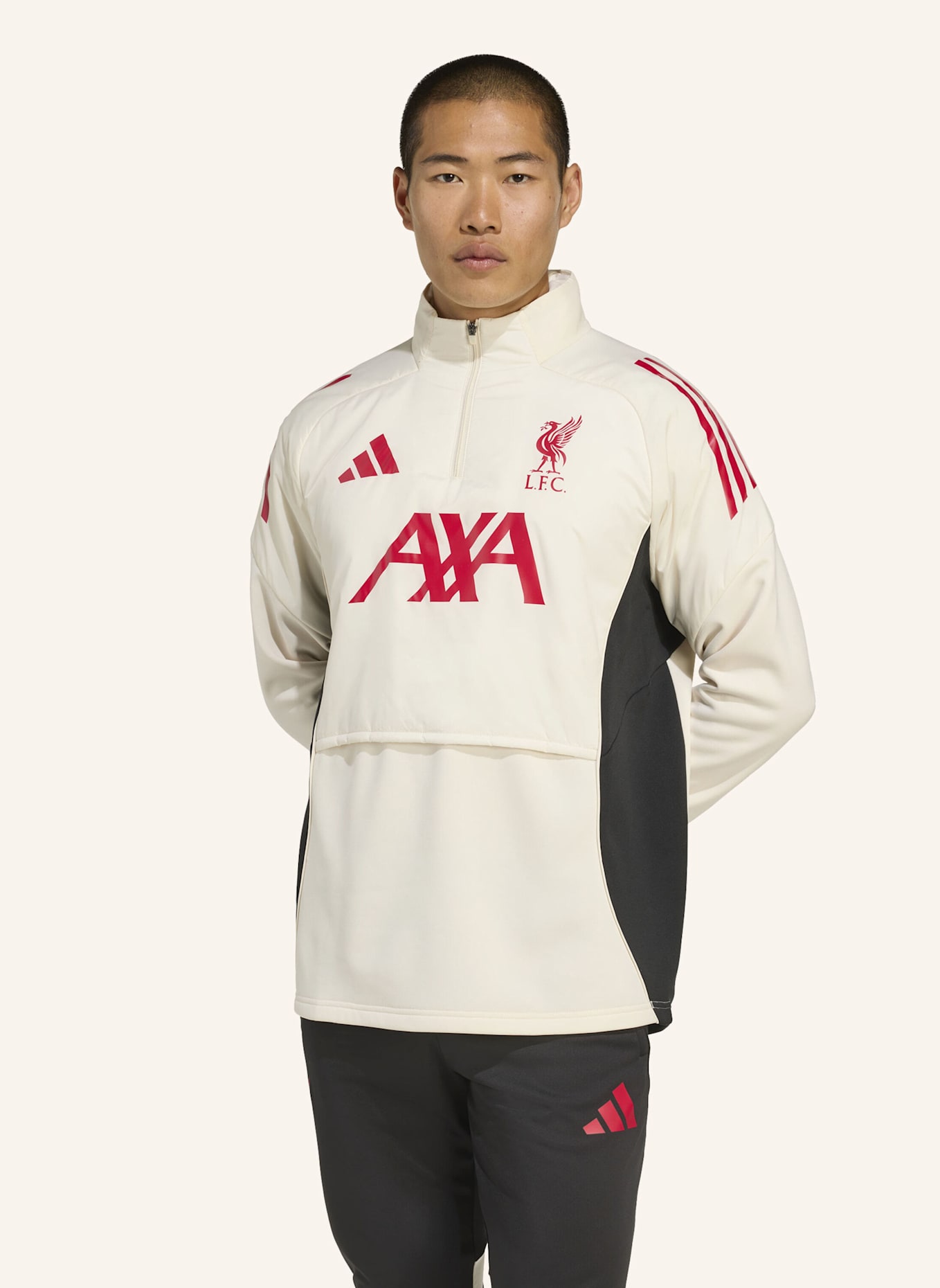 adidas LIVERPOOL FC TIRO 25 COMPETITION WINTERIZED TOP: WEISS