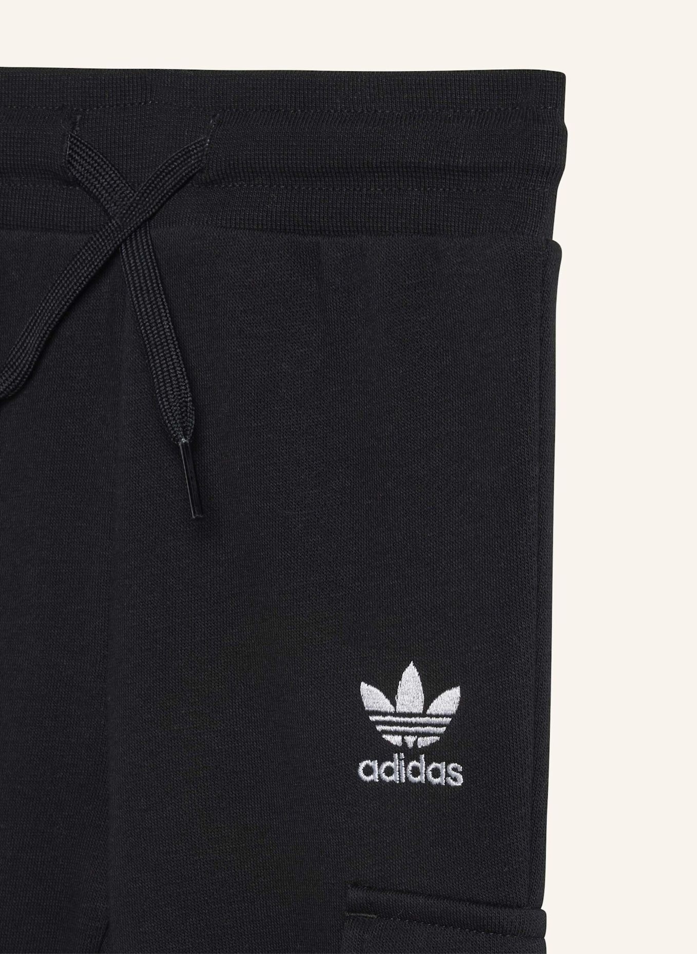 adidas Originals KIDS CARGO HOODIE-SET: SCHWARZ