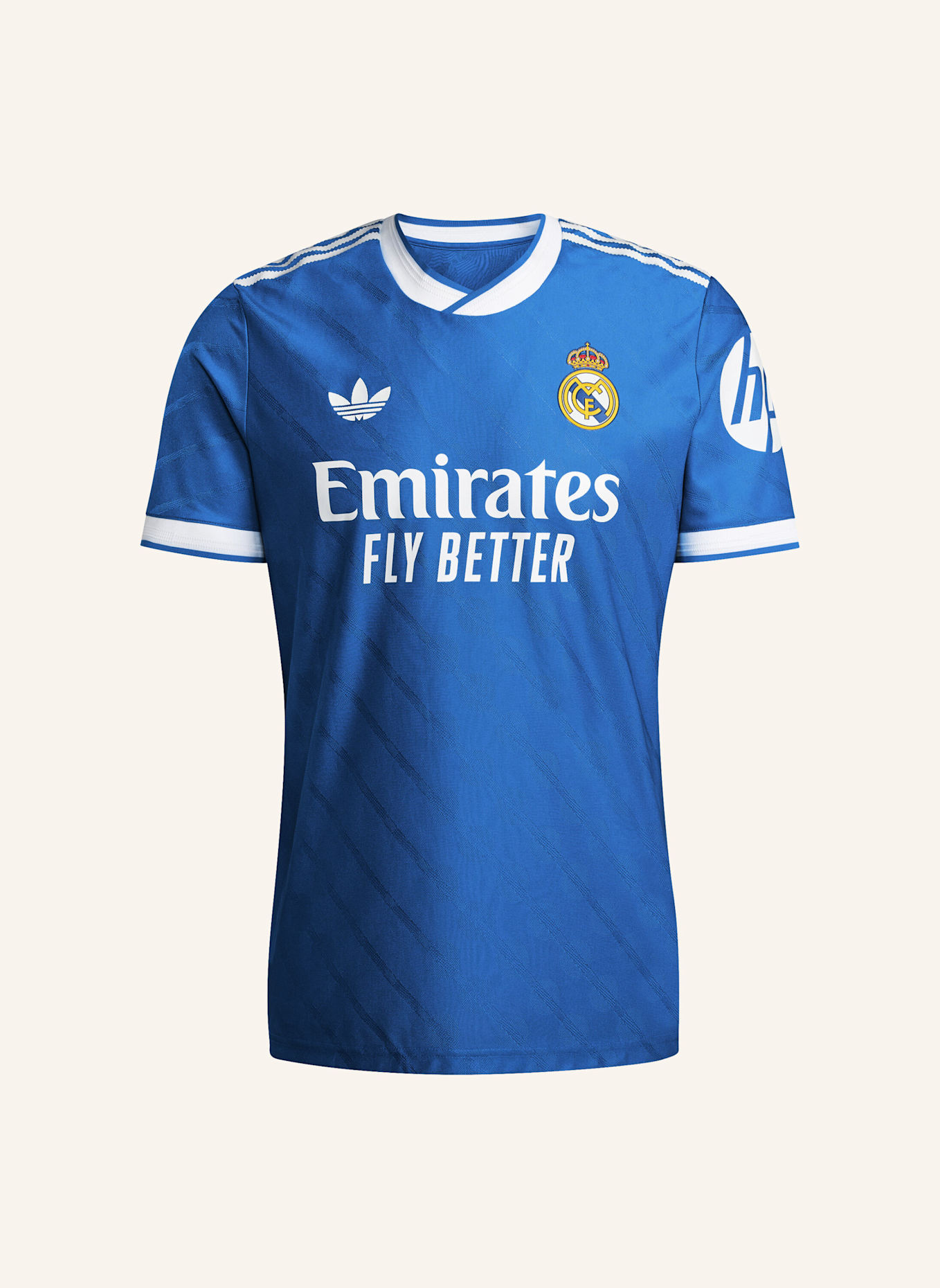 adidas REAL MADRID 25/26 THIRD AUTHENTIC TRIKOT: BLAU