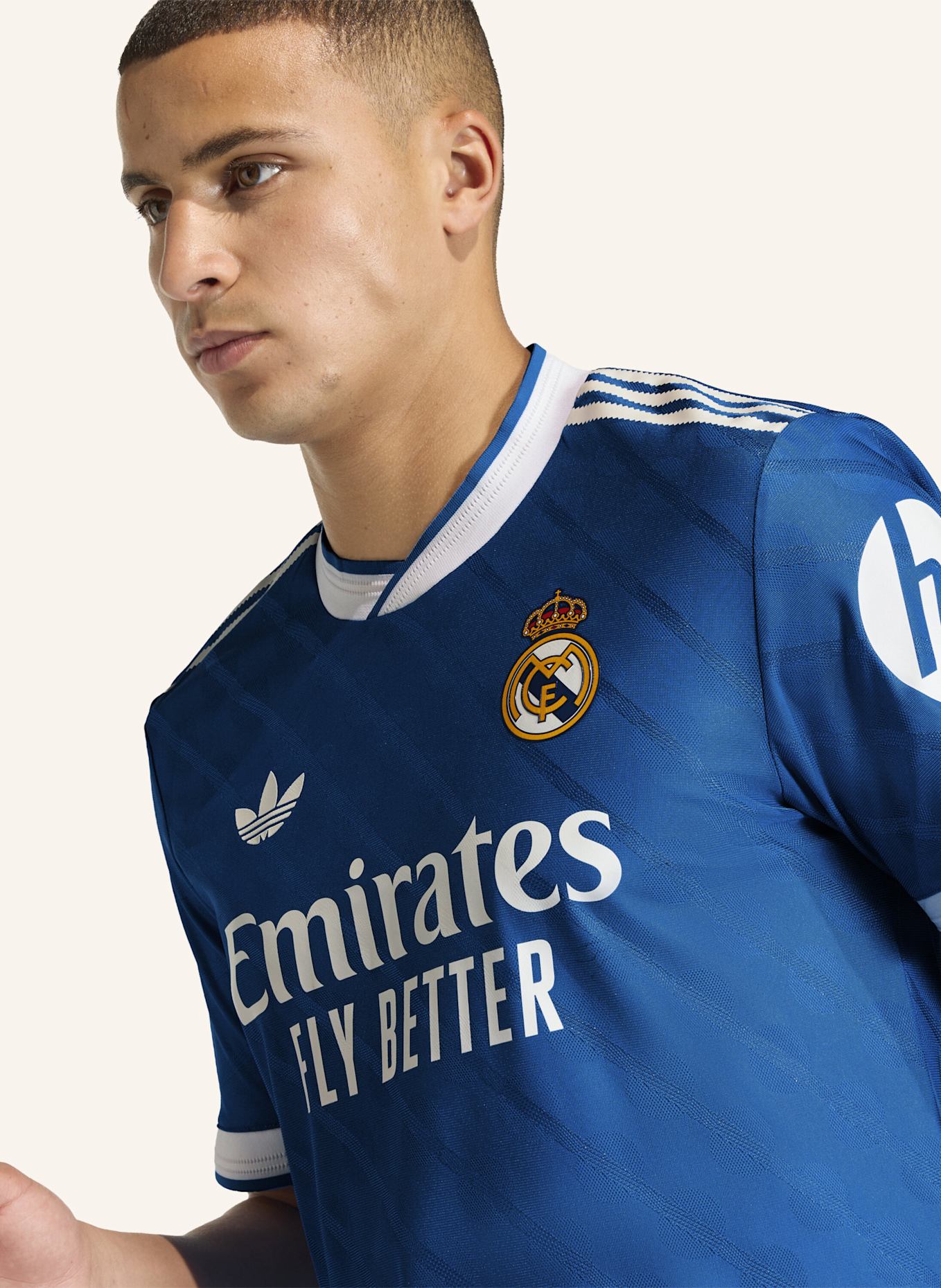 adidas REAL MADRID 25/26 THIRD AUTHENTIC TRIKOT: BLAU