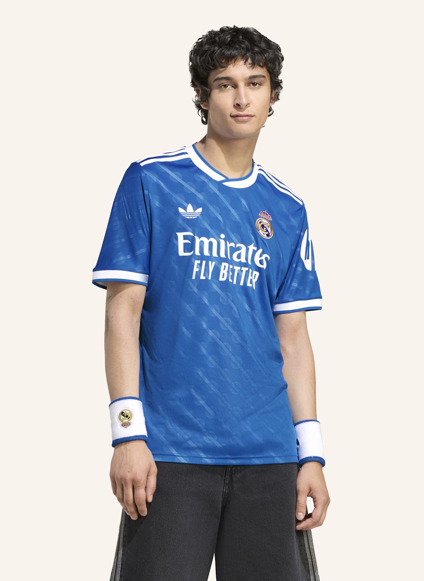 adidas REAL MADRID 25/26 AUSWEICHTRIKOT: BLAU