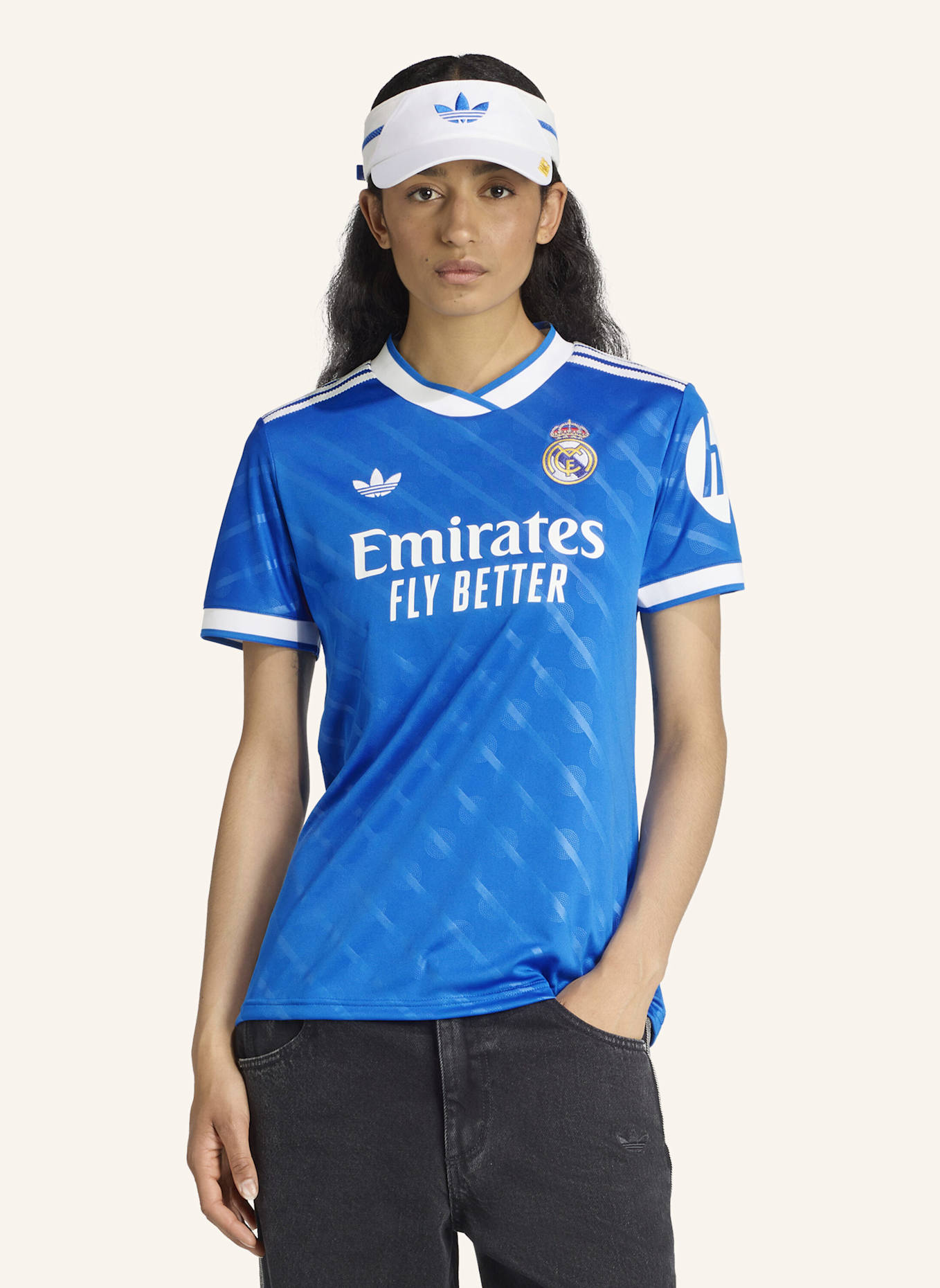 adidas REAL MADRID 25/26 AUSWEICHTRIKOT: BLAU