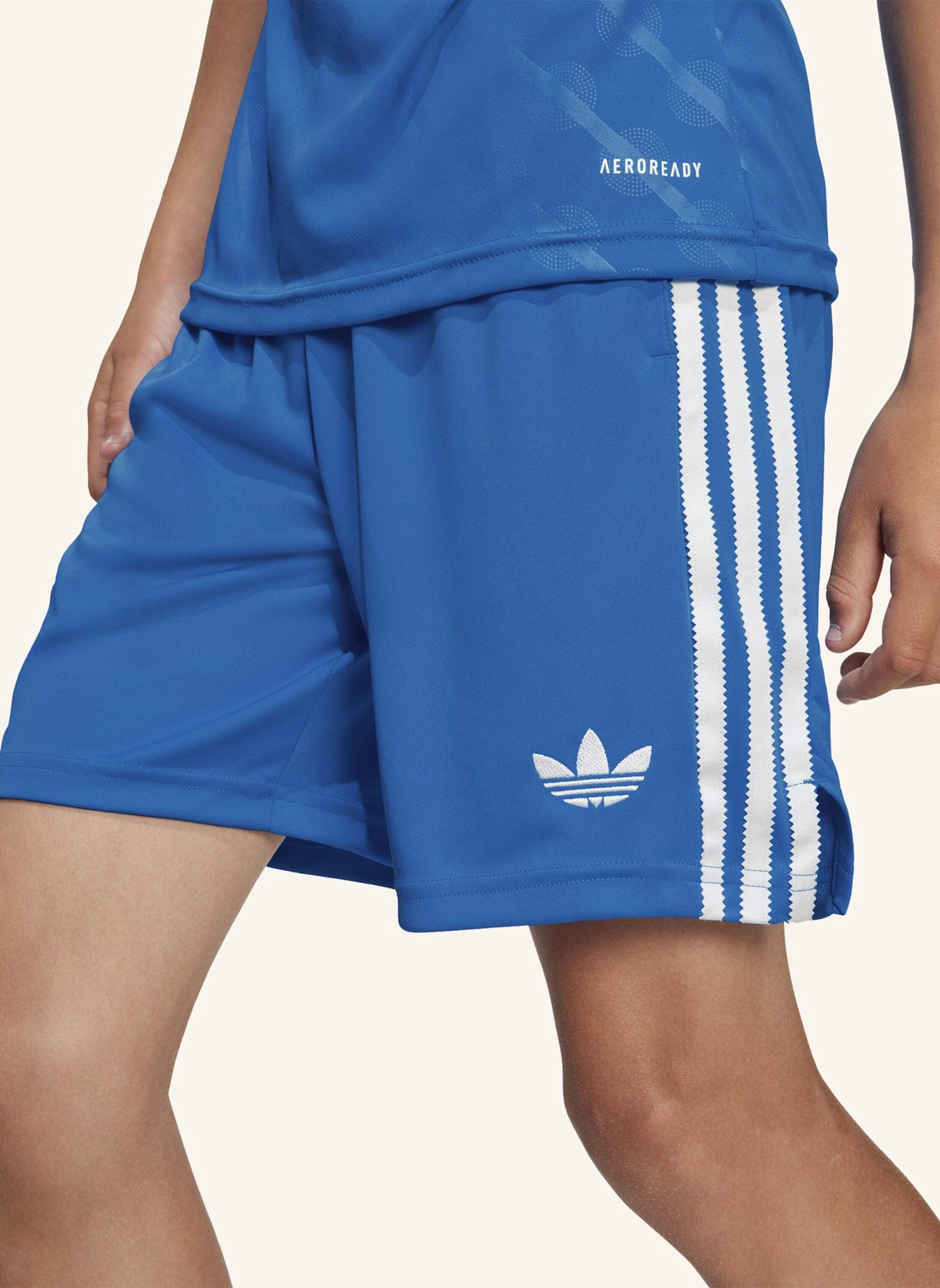 adidas REAL MADRID 25/26 JUNIOR-AUSWEICHAUSRÜSTUNG KINDER: BLAU