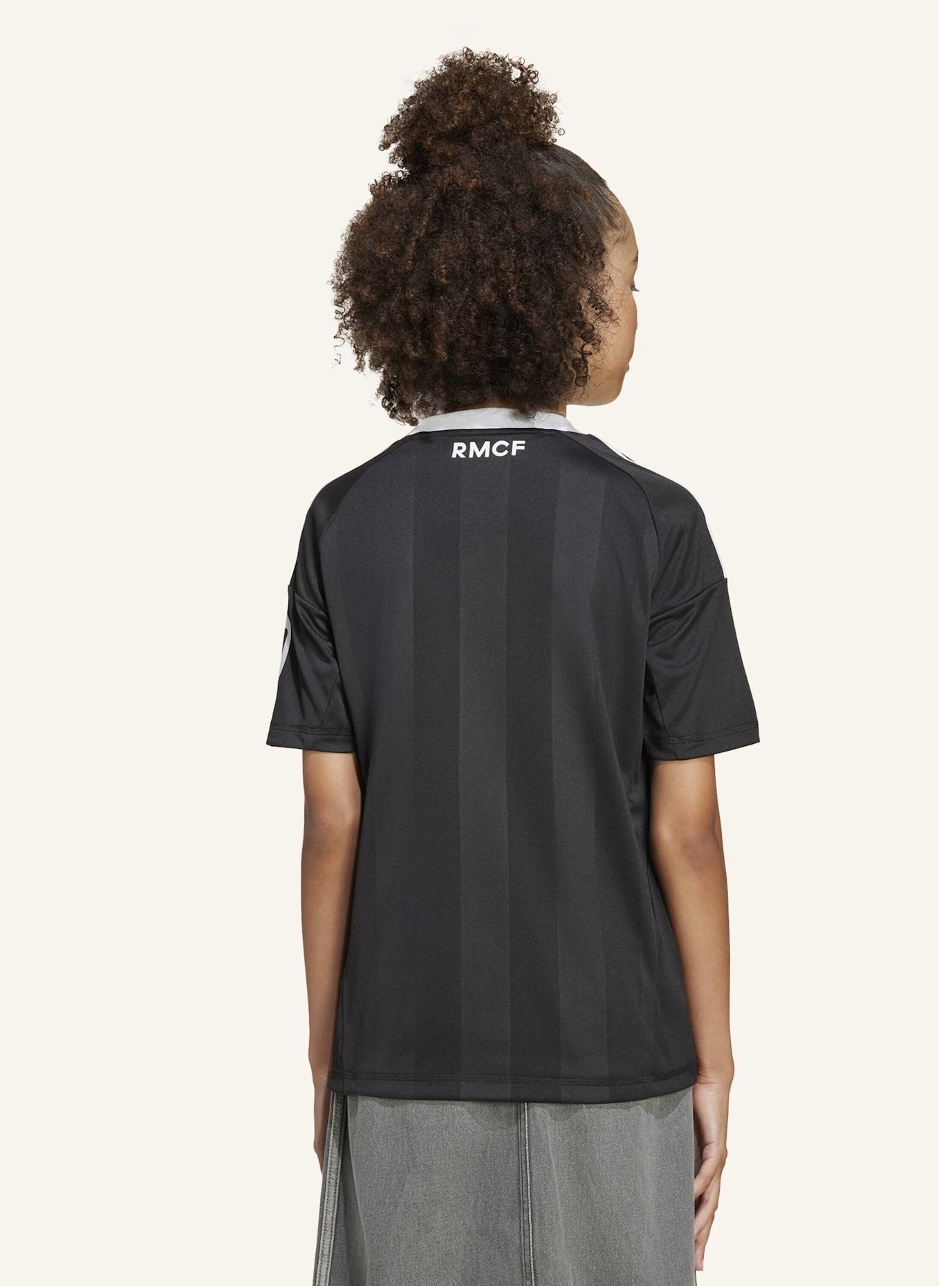 adidas REAL MADRID 25/26 TORWART-AUSWEICHTRIKOT FÜR KINDER: SCHWARZ