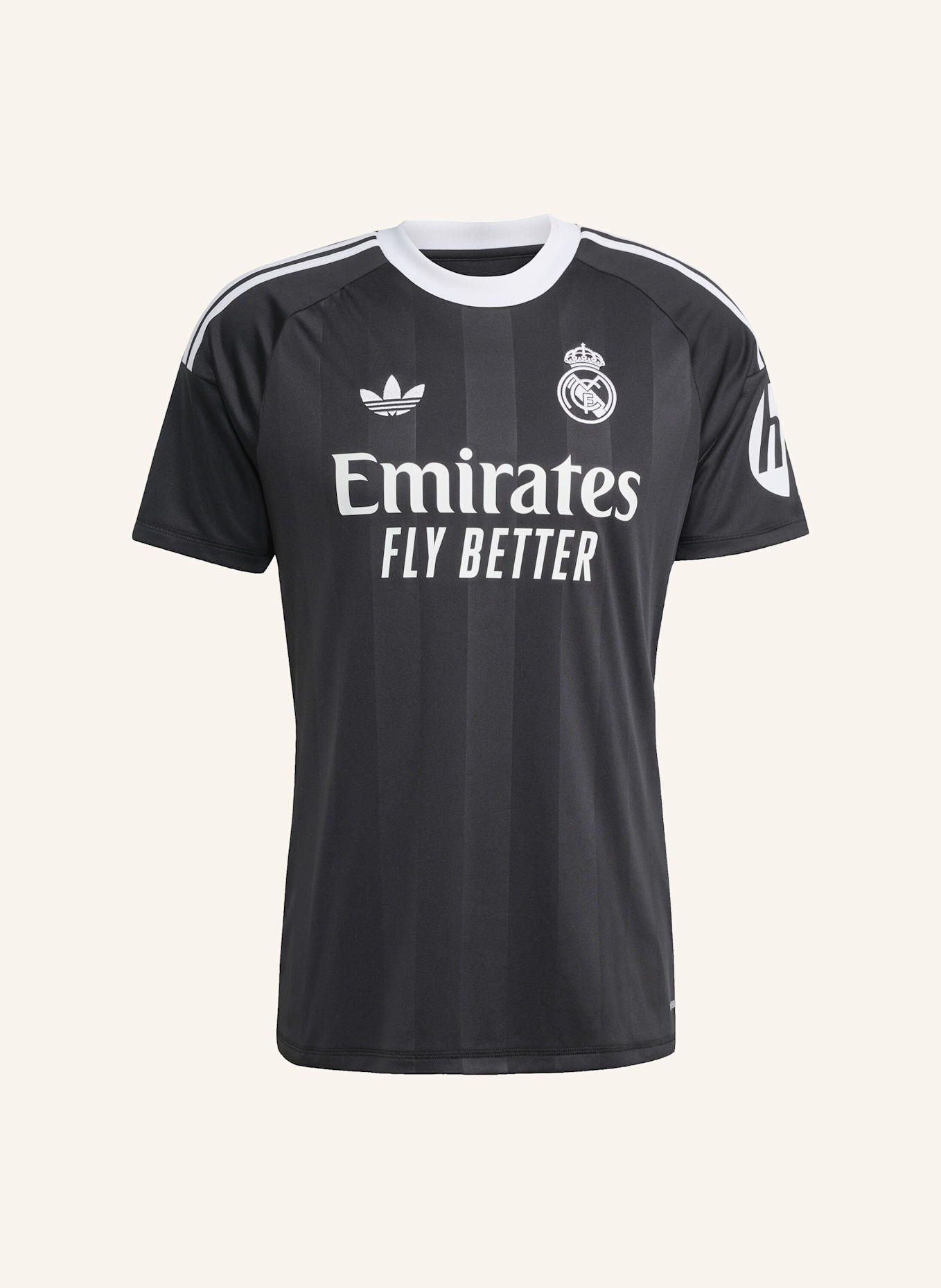adidas REAL MADRID 25/26 TORWART-AUSWEICHTRIKOT: SCHWARZ