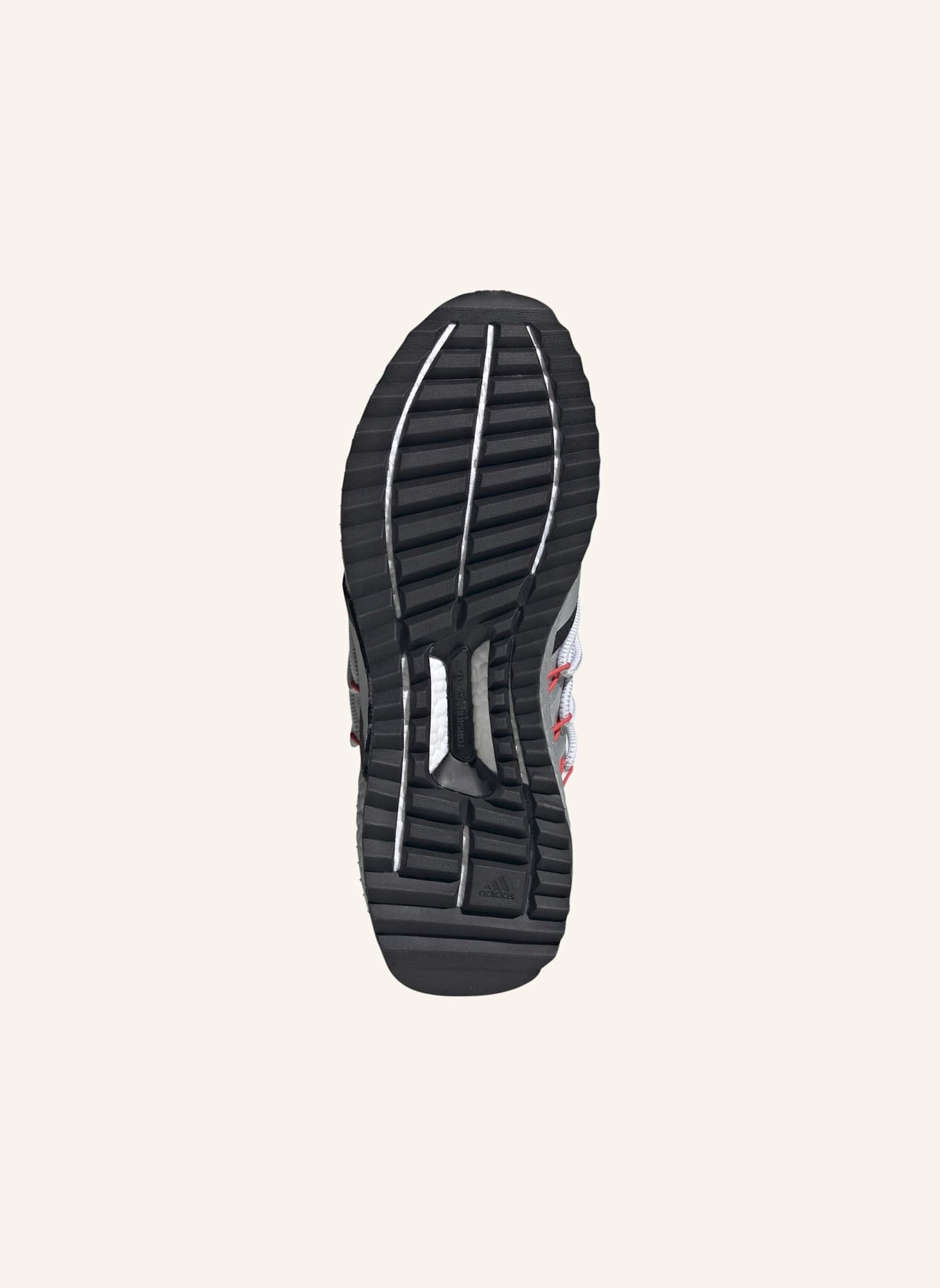 adidas ADIDAS X MOON BOOT ULTRABOOST 1.0: SILBER/ SCHWARZ/ ROT