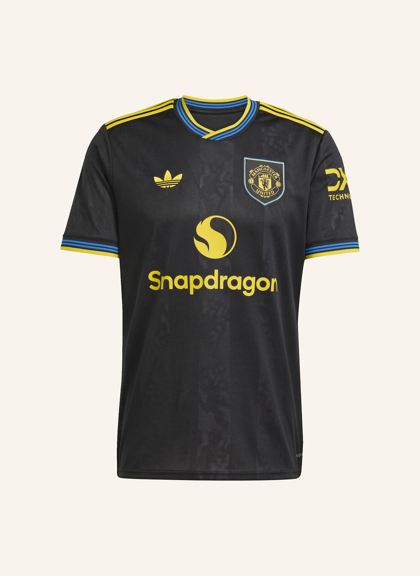adidas MANCHESTER UNITED 25/26 AUSWEICHTRIKOT: SCHWARZ