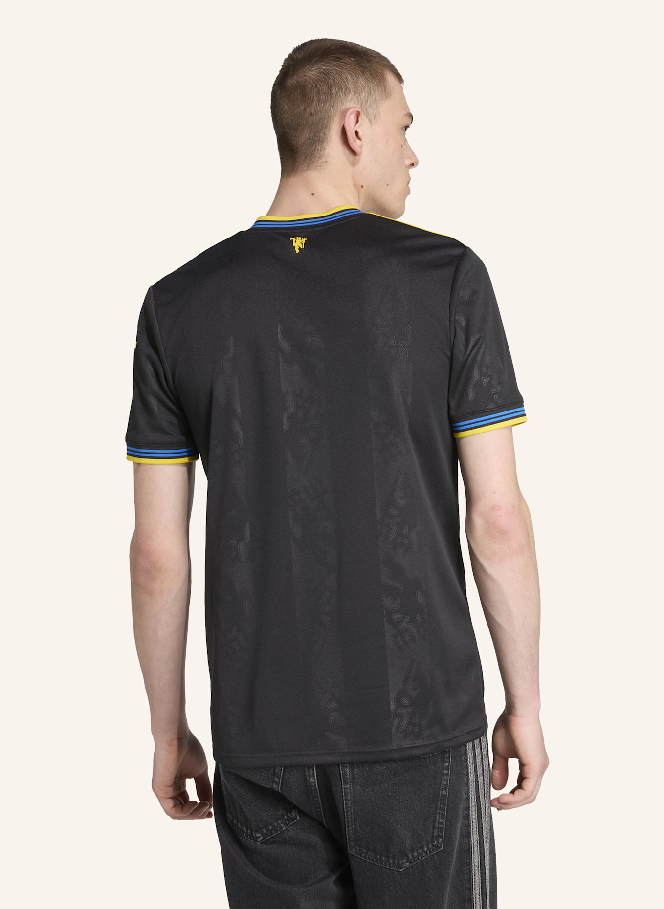 adidas MANCHESTER UNITED 25/26 AUSWEICHTRIKOT: SCHWARZ