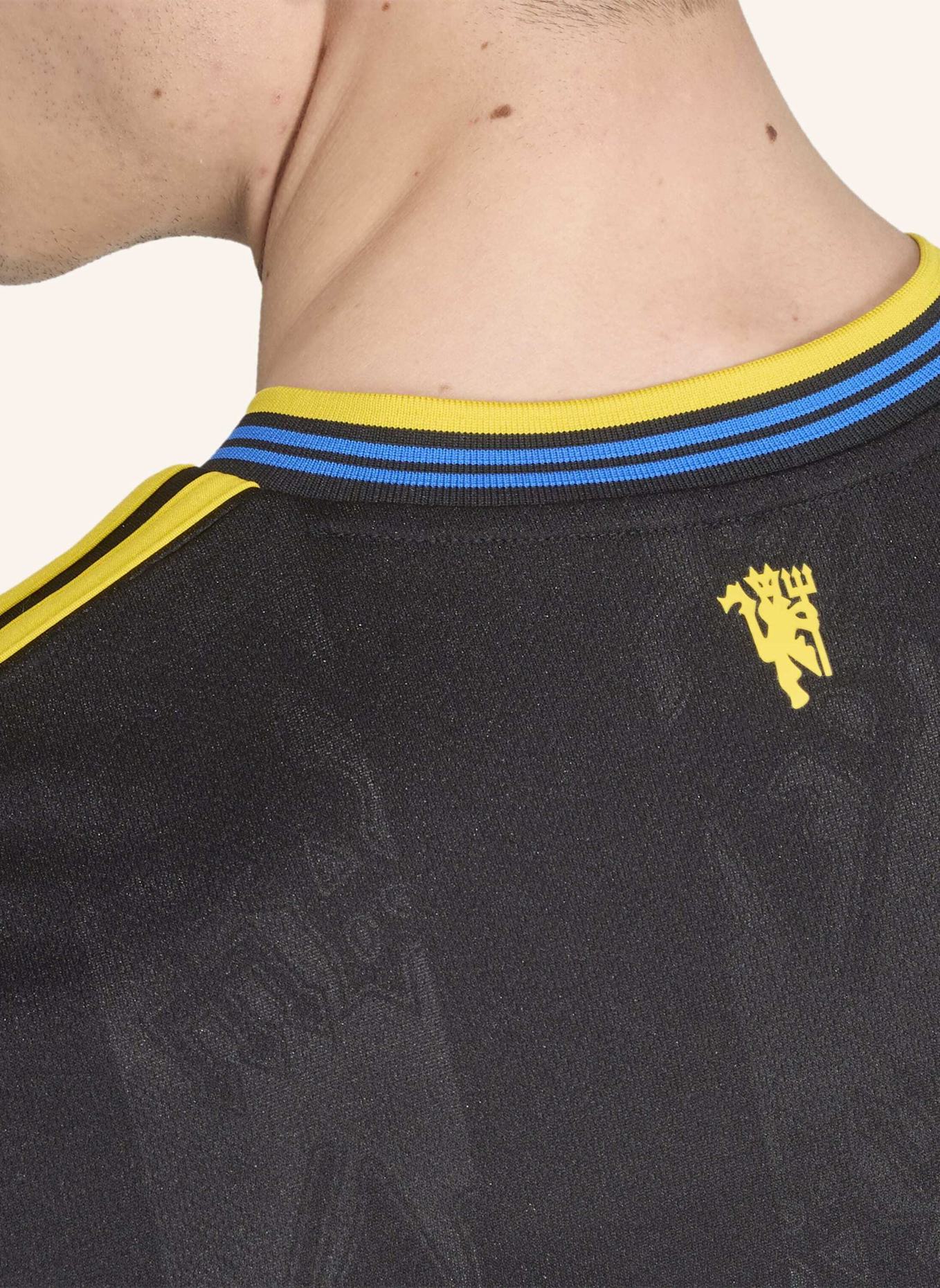 adidas MANCHESTER UNITED 25/26 AUSWEICHTRIKOT: SCHWARZ