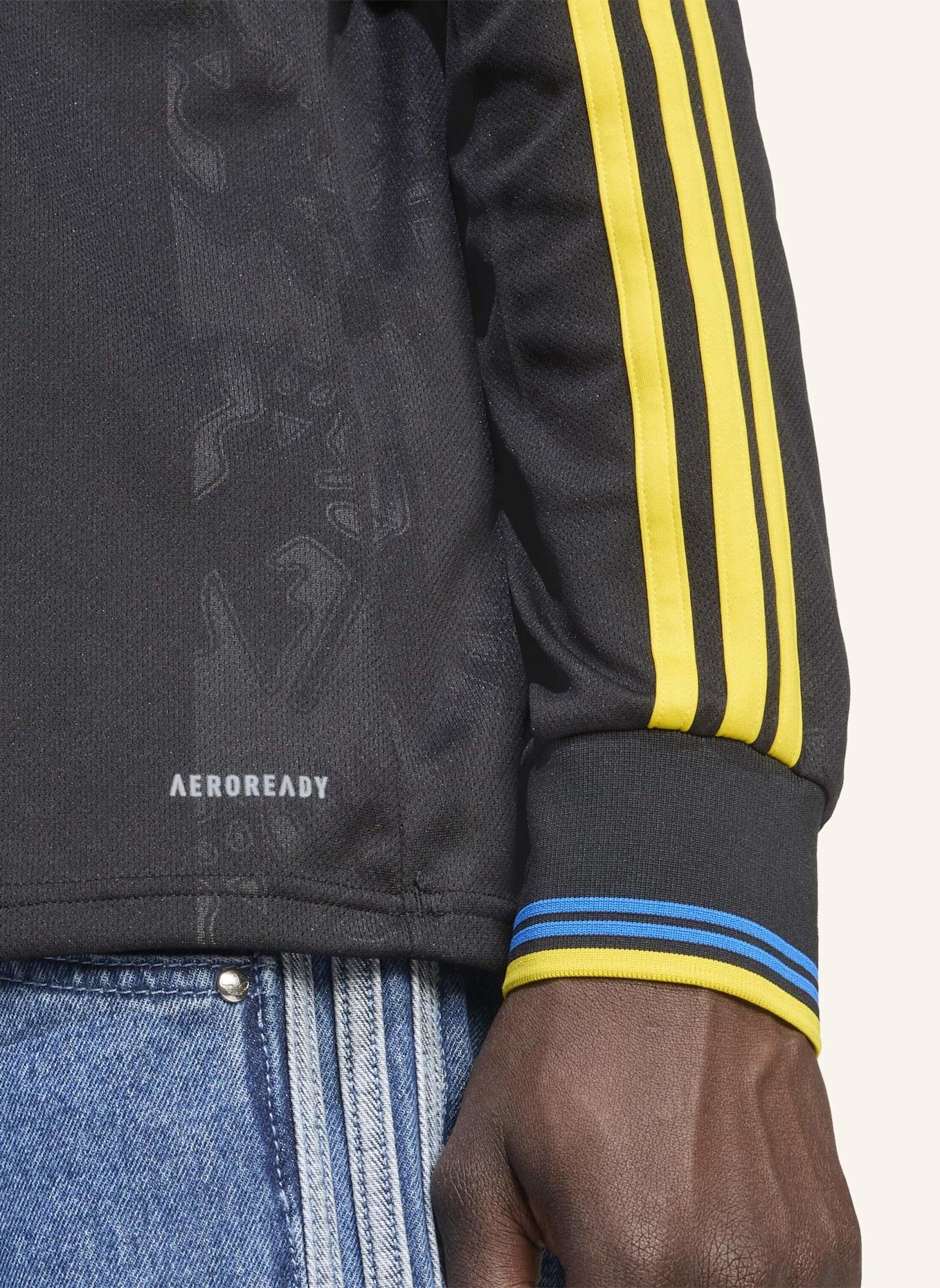 adidas MANCHESTER UNITED 25/26 LANGÄRMELIGES AUSWEICHTRIKOT: SCHWARZ