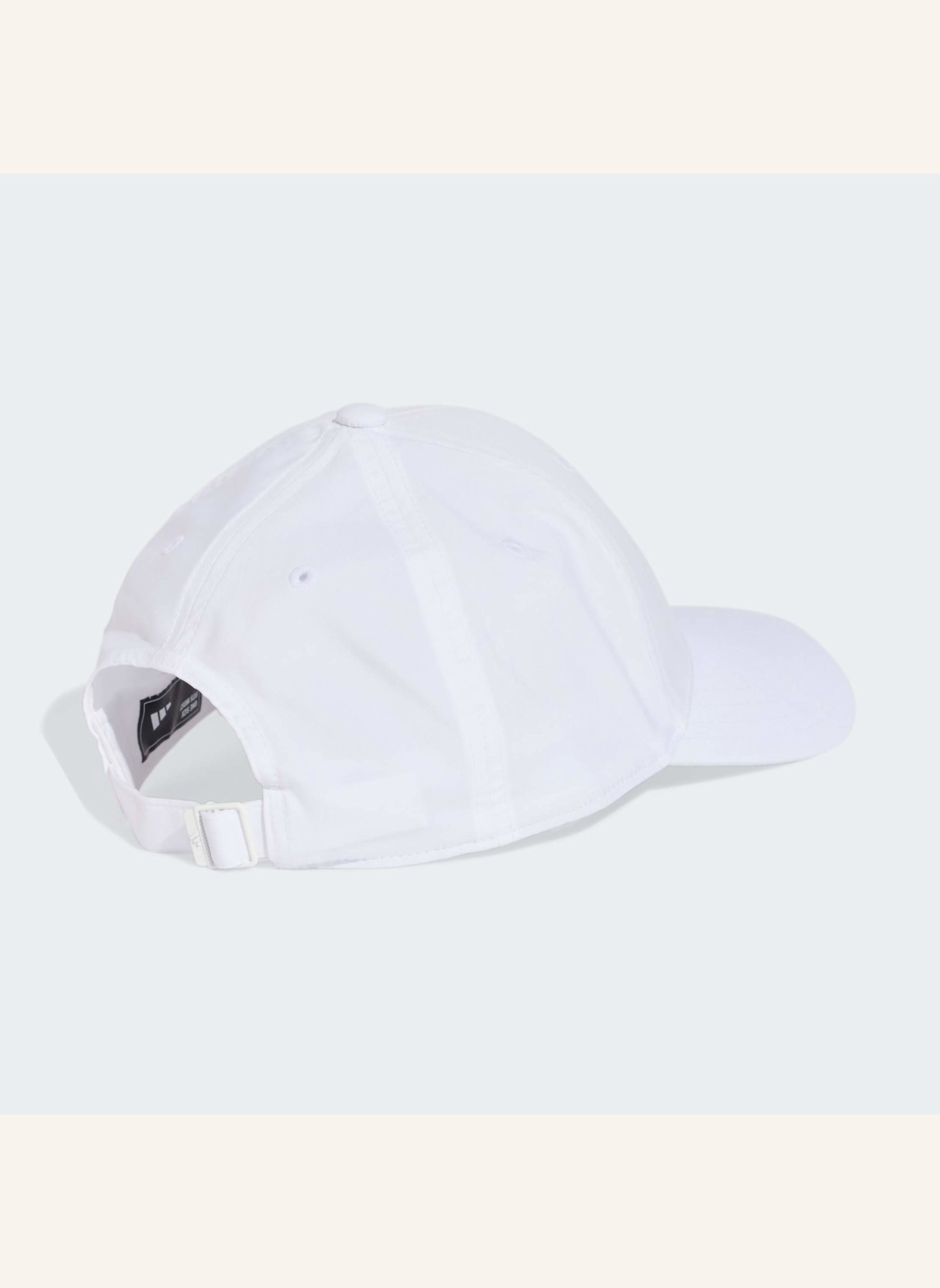 adidas Cap BBALL LIGHTWEIGHT: WEISS/ SCHWARZ