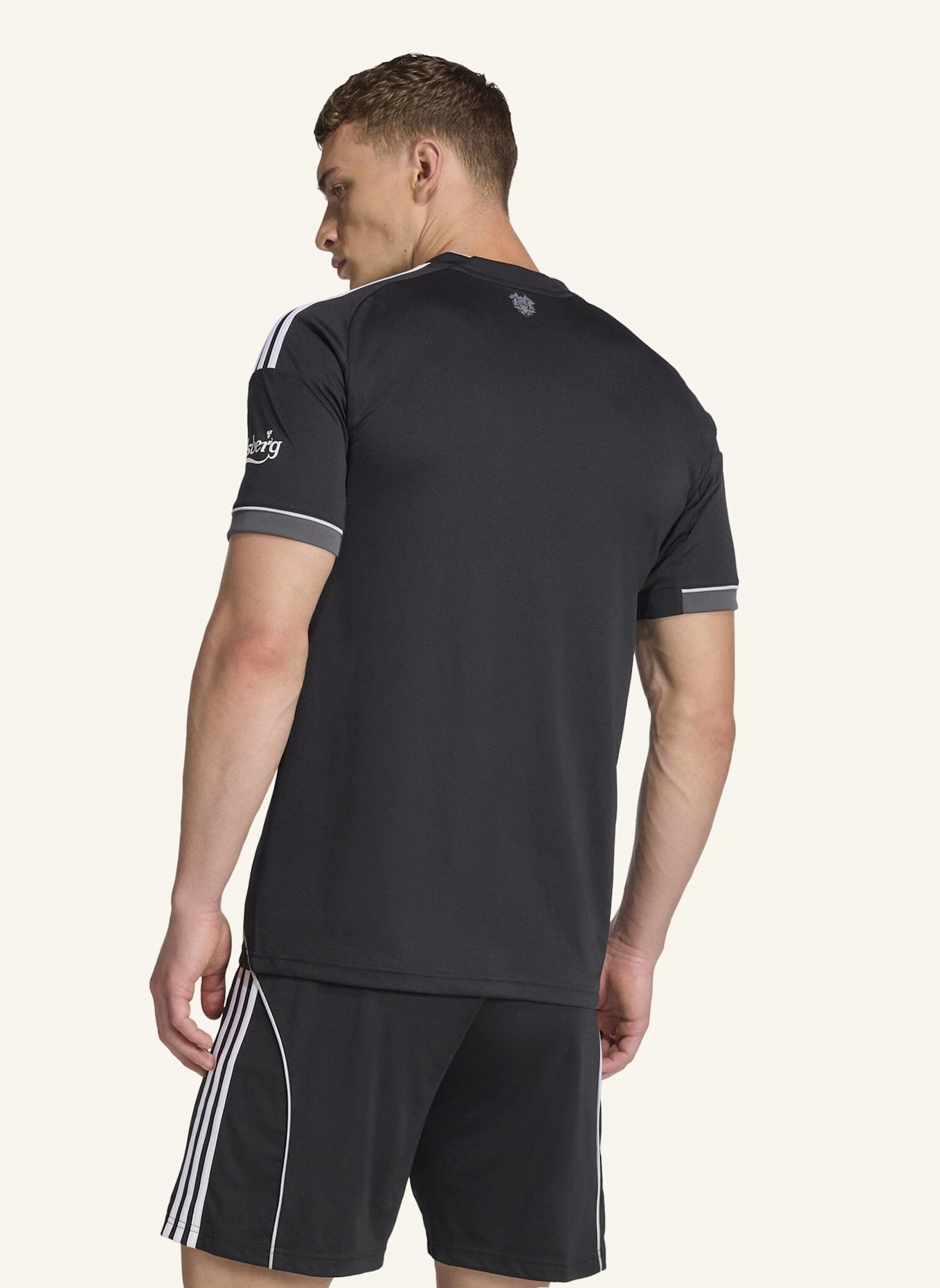 adidas F.C. KOPENHAGEN 25/26 AUSWÄRTSTRIKOT: SCHWARZ/ WEISS