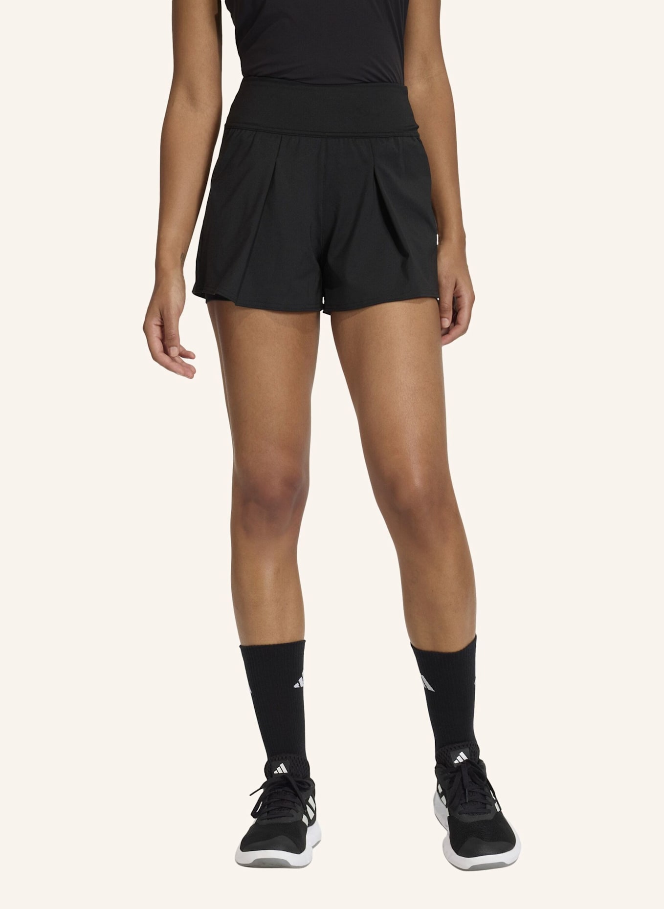 adidas TENNIS CLIMACOOL MATCH SHORTS: SCHWARZ