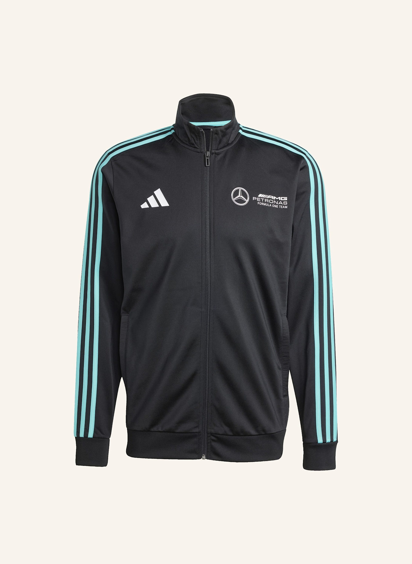 adidas MERCEDES - AMG PETRONAS FORMULA ONE TEAM DNA TRAININGSJACKE: SCHWARZ/ WEISS