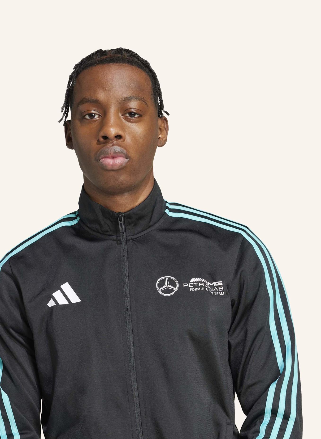 adidas MERCEDES - AMG PETRONAS FORMULA ONE TEAM DNA TRAININGSJACKE: SCHWARZ/ WEISS