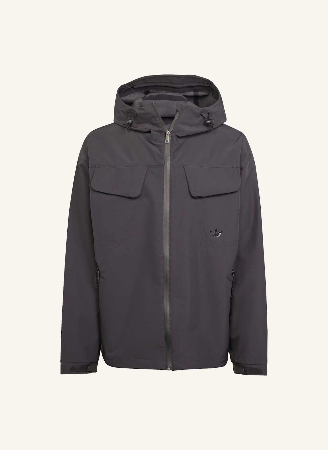 adidas Originals PREMIUM ESSENTIALS WATER-REPELLENT JACKE: SCHWARZ