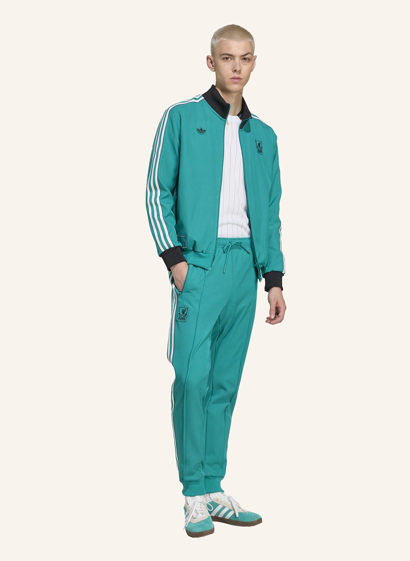 adidas Originals LIVERPOOL FC TERRACE ICONS TRAININGSHOSE: GRÜN