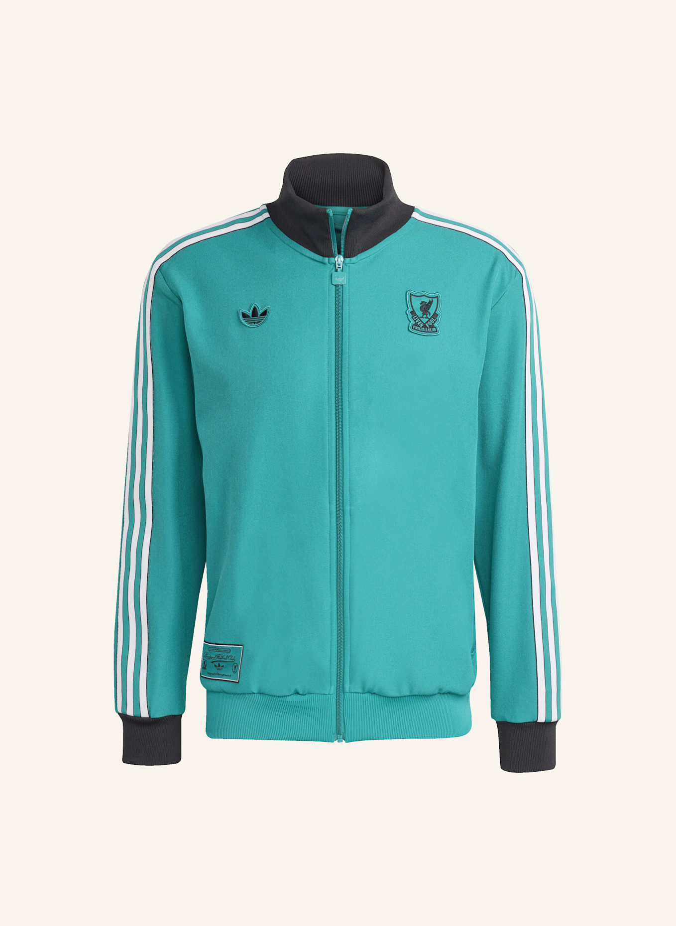 adidas Originals FC LIVERPOOL TERRACE ICONS TRACK TOP: GRÜN