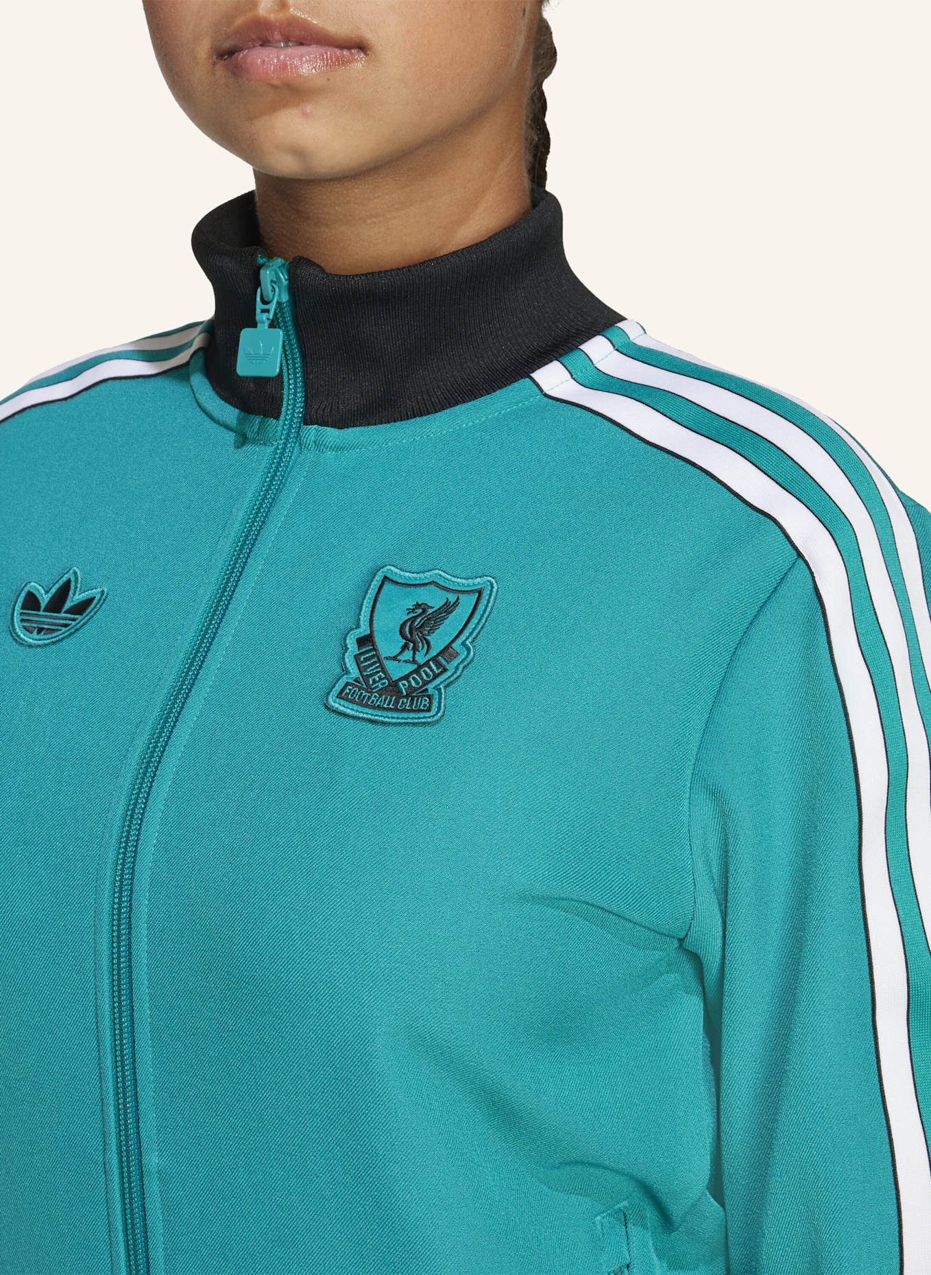 adidas Originals FC LIVERPOOL TERRACE ICONS TRACKTOP: GRÜN