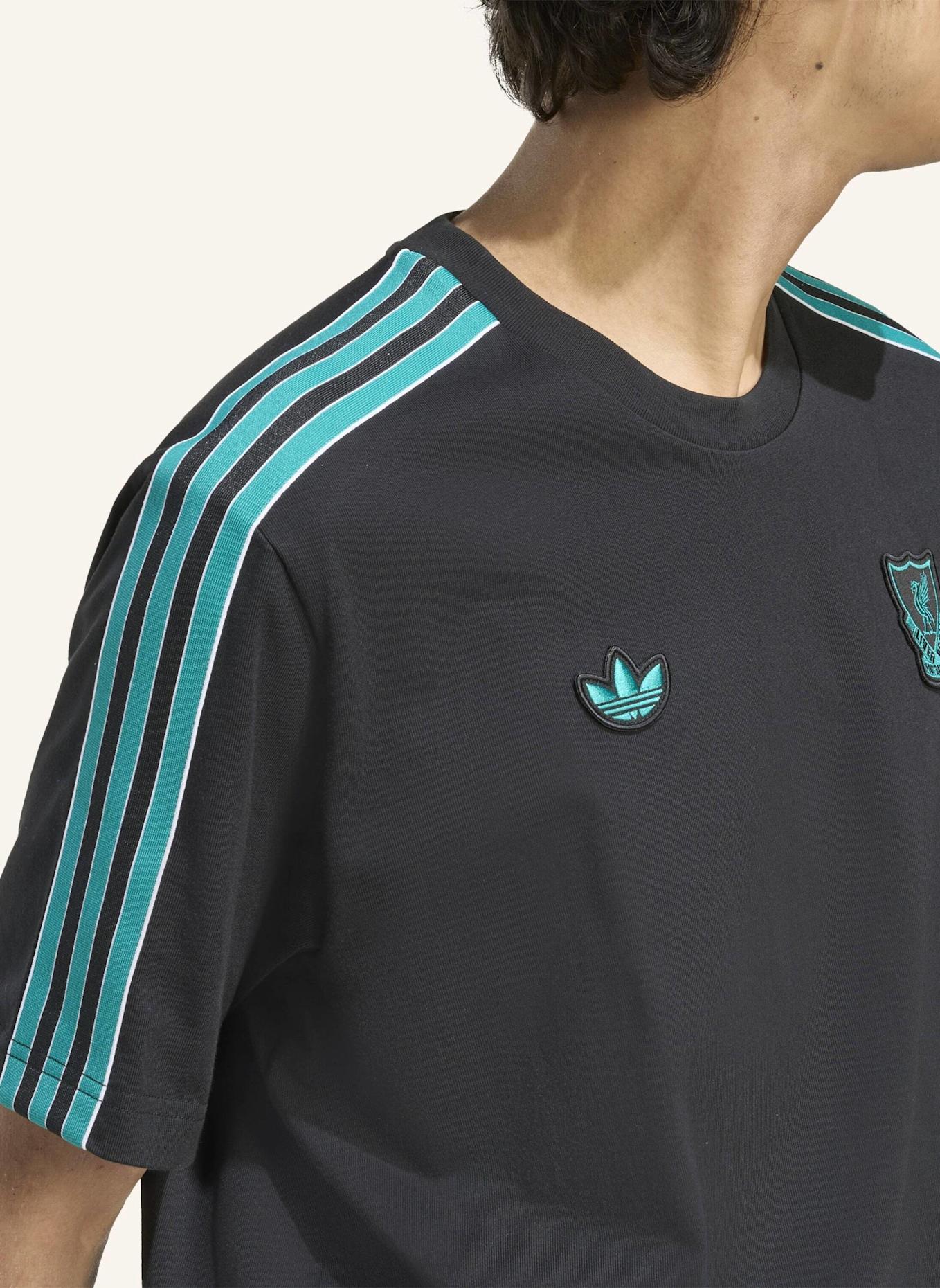 adidas Originals LIVERPOOL FC TERRACE ICONS SHIRT: SCHWARZ