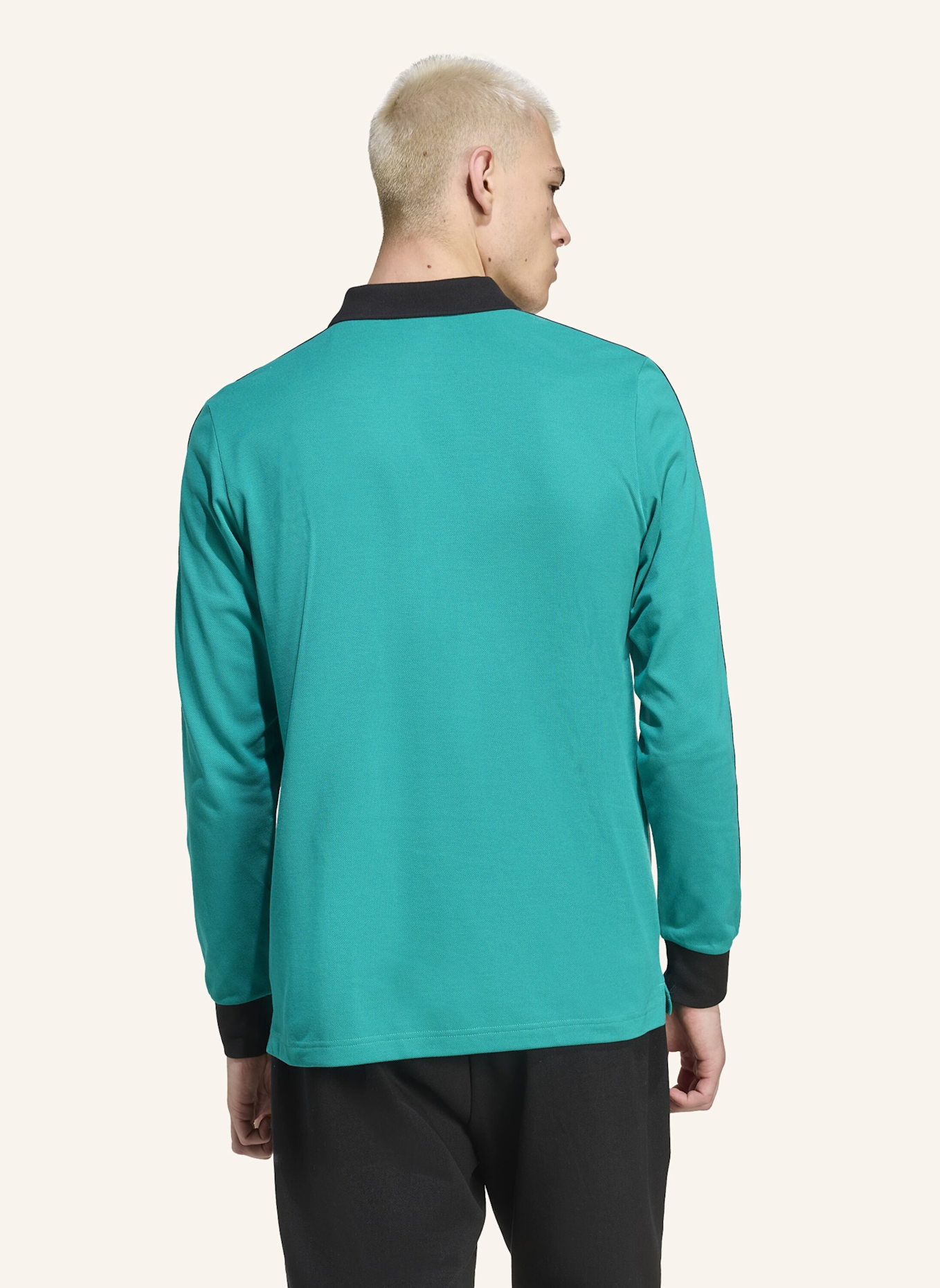 adidas Originals LIVERPOOL FC TERRACE ICONS LANGÄRMELIGES POLOSHIRT: GRÜN