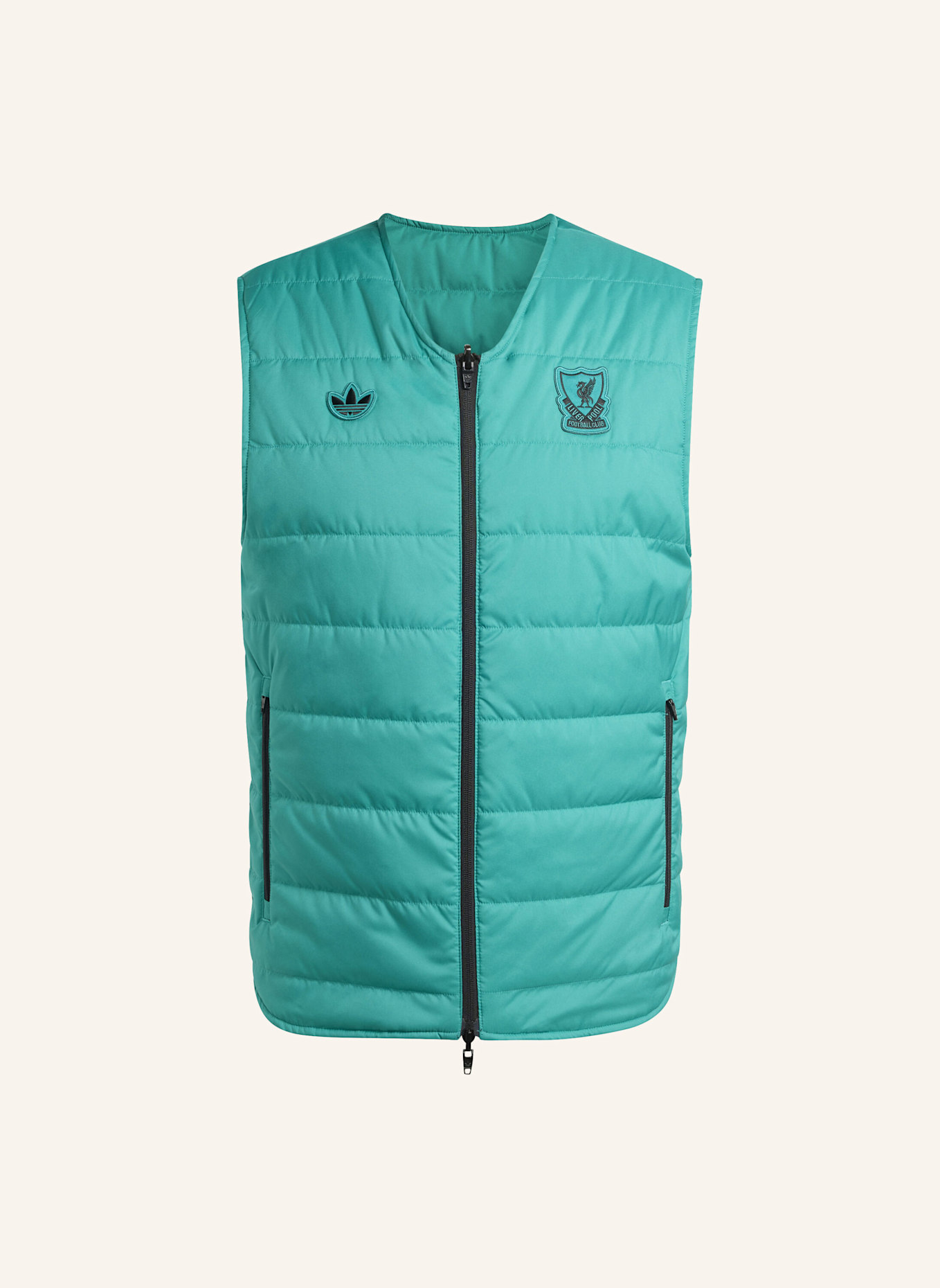 adidas Originals LIVERPOOL FC TERRACE ICONS WESTE: SCHWARZ/ GRÜN