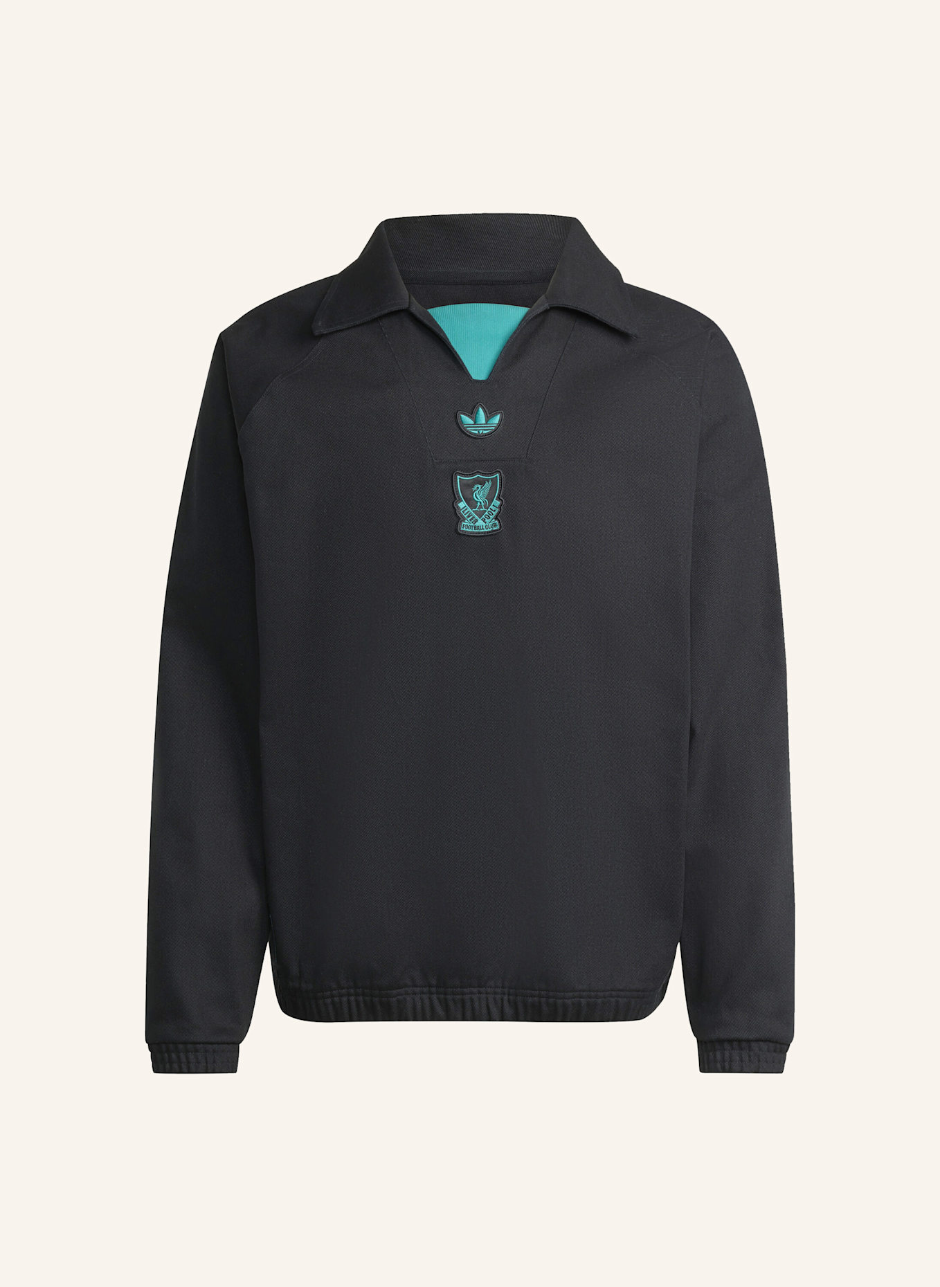 adidas Originals FC LIVERPOOL TERRACE ICONS TRAININGSPULLOVER: SCHWARZ