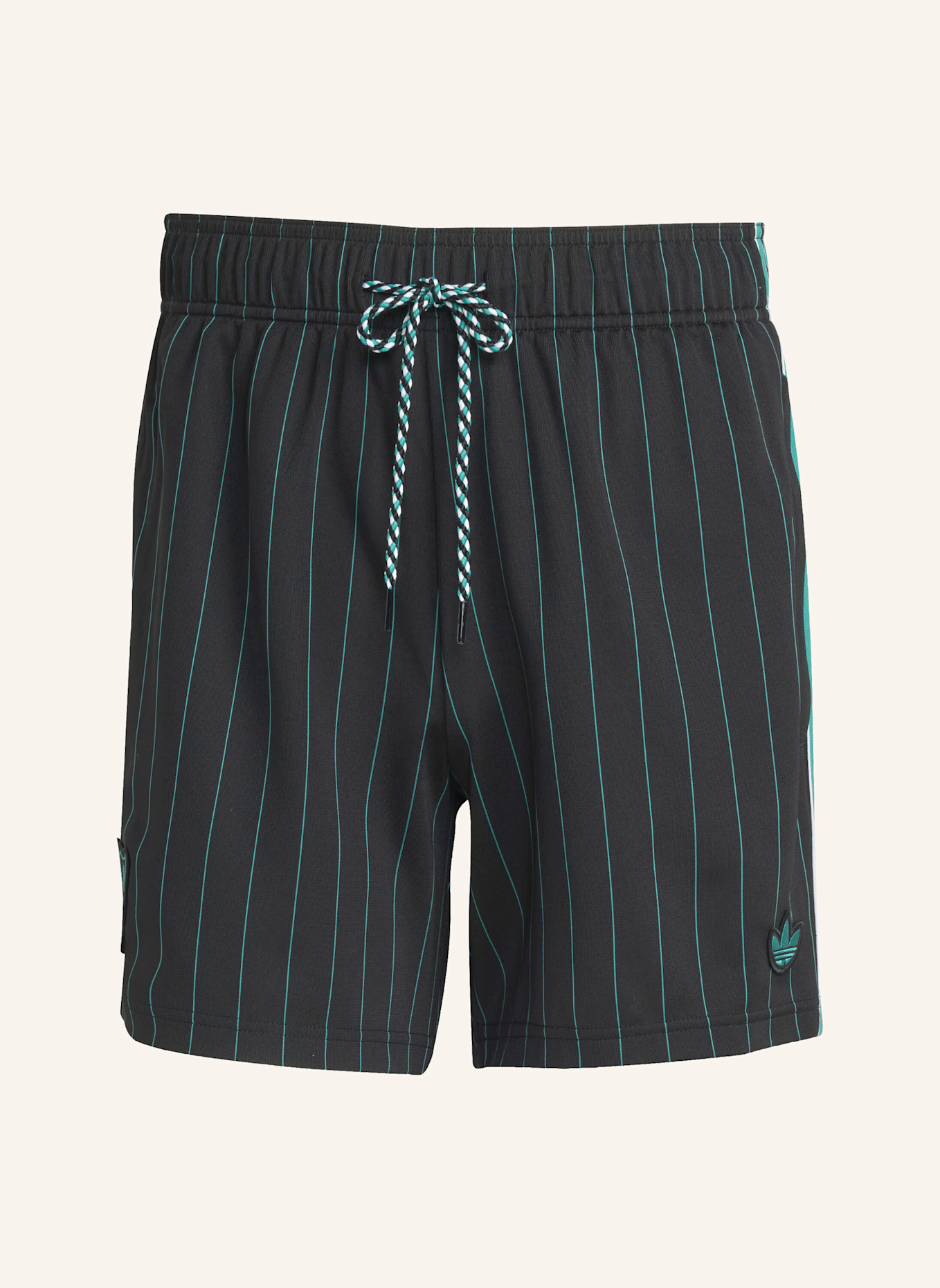adidas Originals FC LIVERPOOL TERRACE ICONS SHORTS: SCHWARZ/ GRÜN