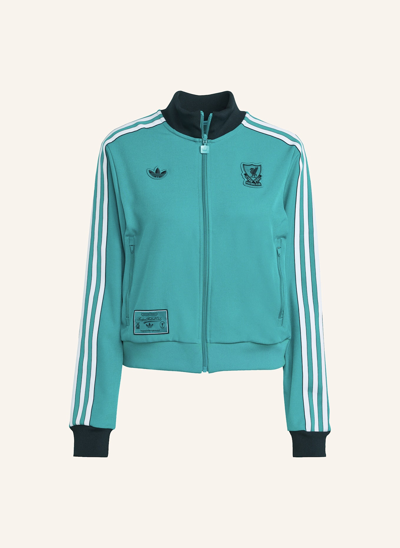 adidas Originals FC LIVERPOOL TERRACE ICONS TRACK TOP: GRÜN