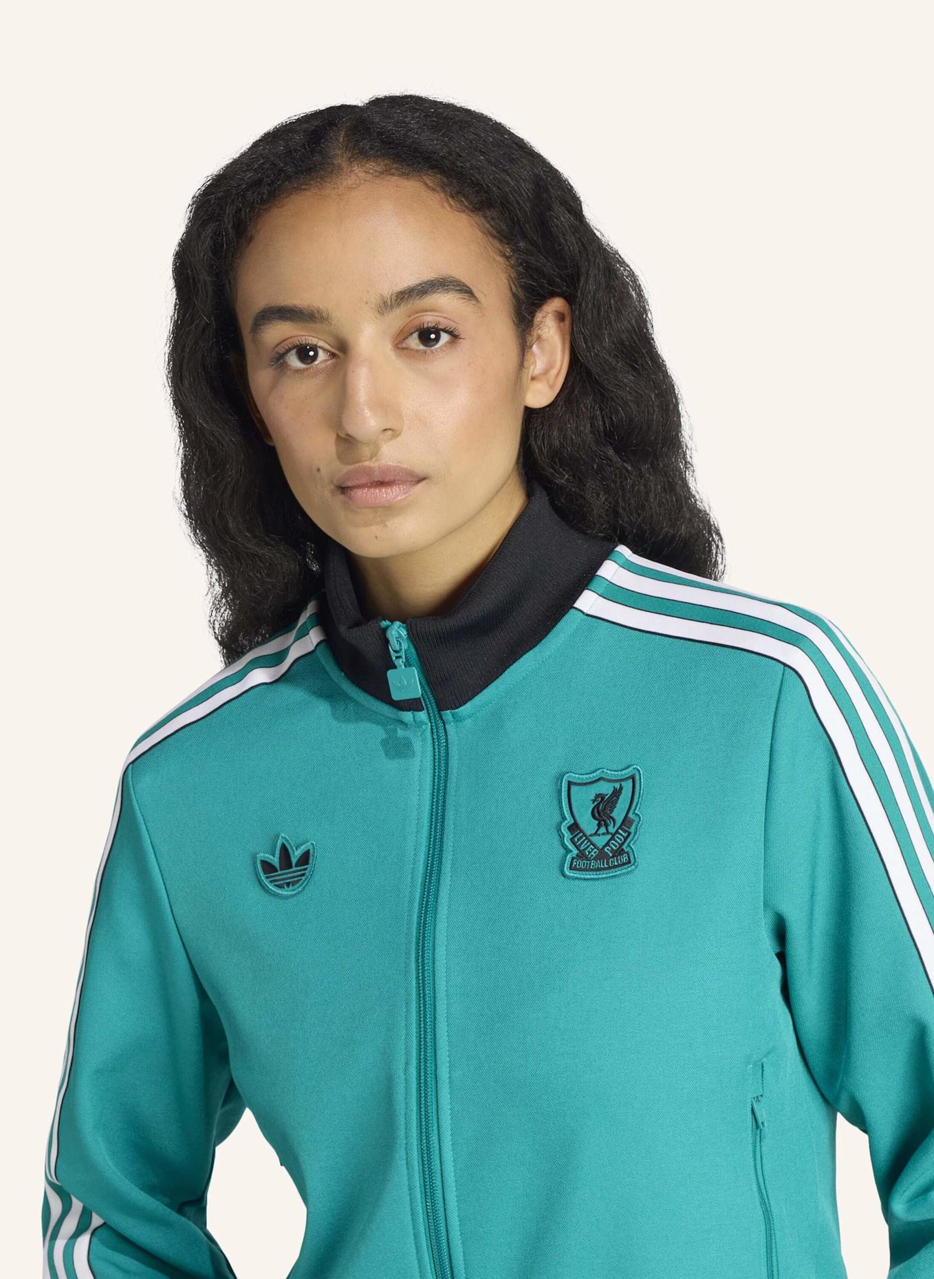adidas Originals FC LIVERPOOL TERRACE ICONS TRACK TOP: GRÜN