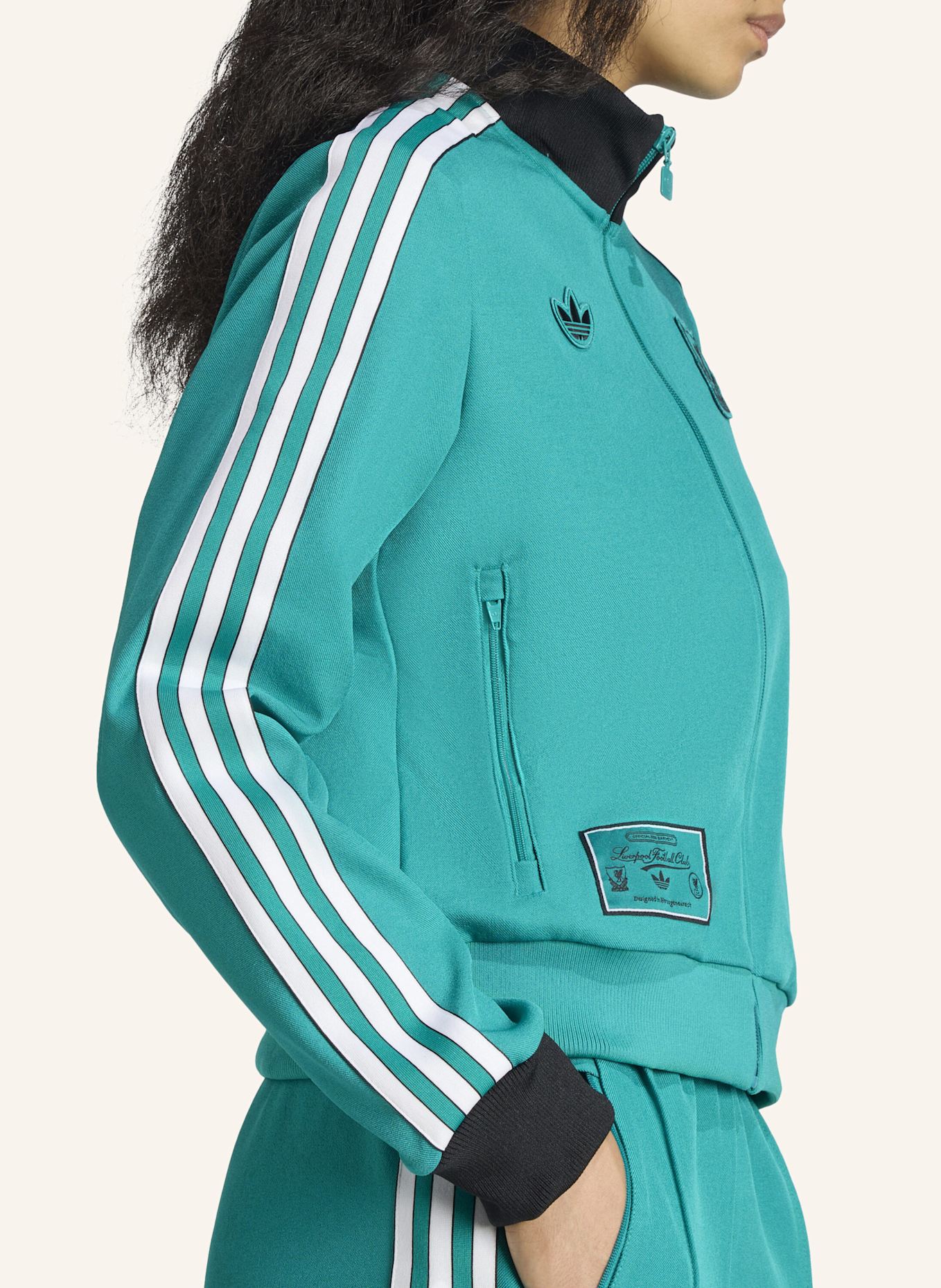 adidas Originals FC LIVERPOOL TERRACE ICONS TRACK TOP: GRÜN