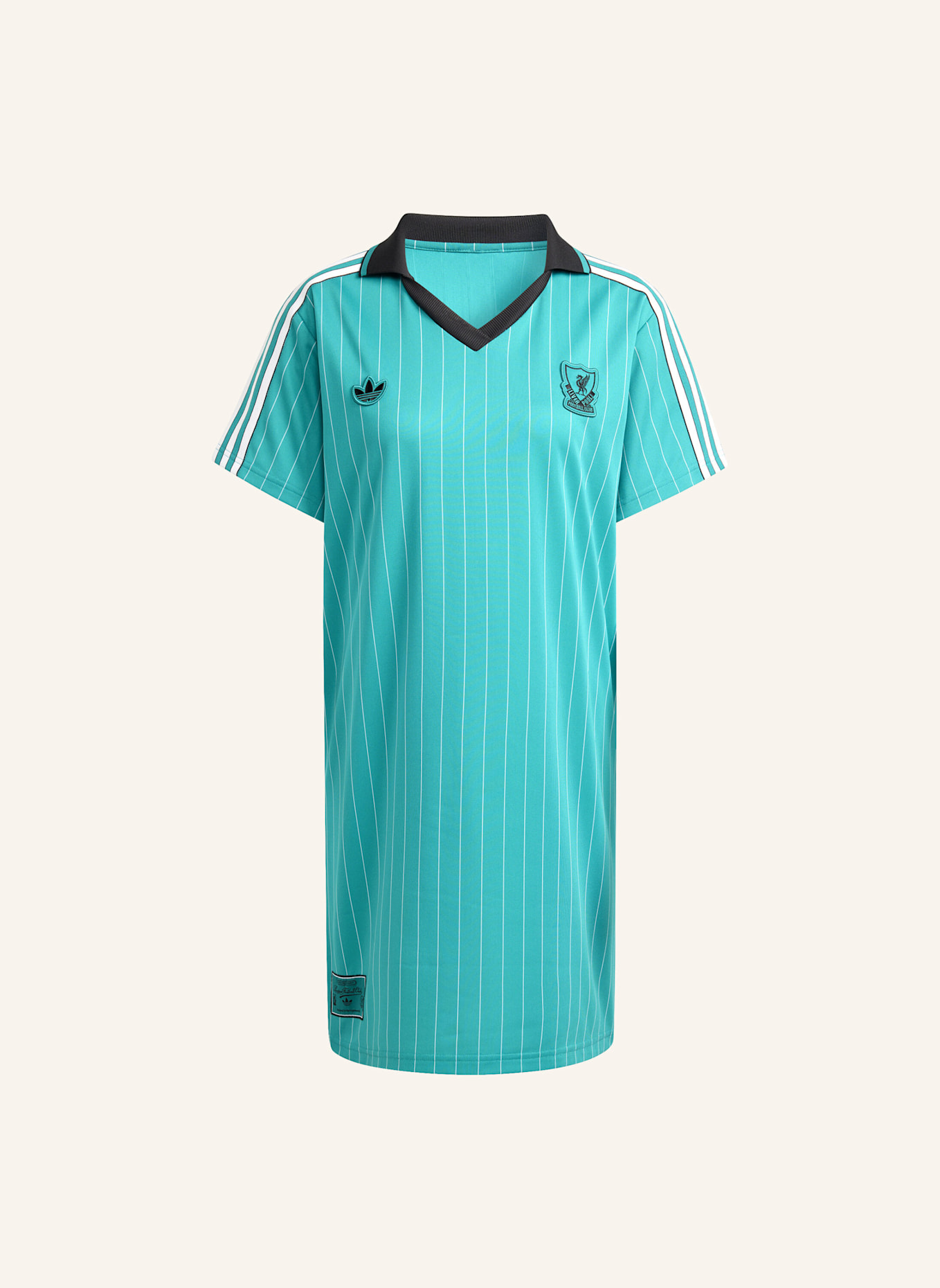 adidas Originals FC LIVERPOOL TERRACE ICONS KLEID: GRÜN/ WEISS