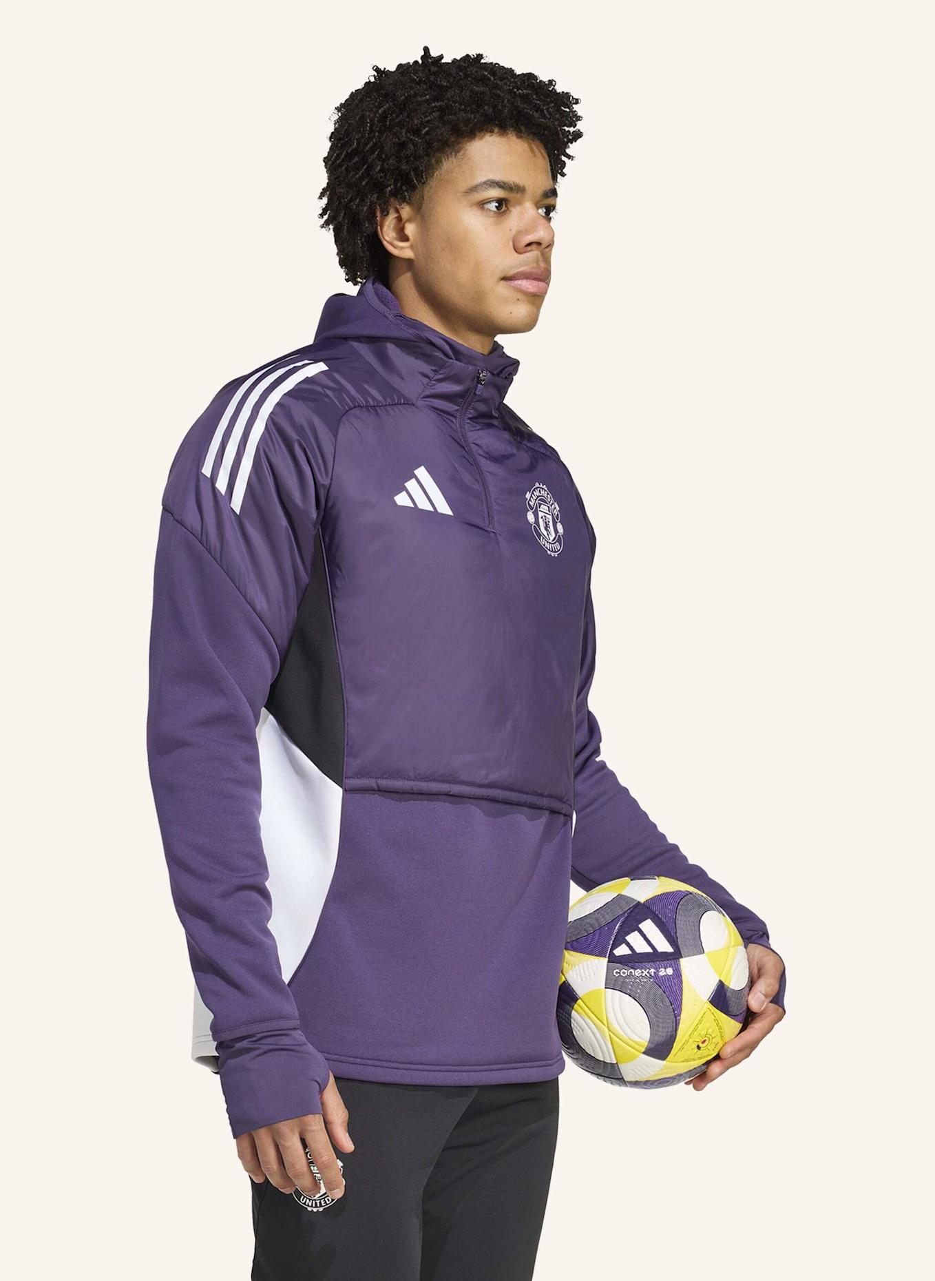 adidas MANCHESTER UNITED TIRO 25 COMPETITION WINTERIZED OBERTEIL: WEISS/ SCHWARZ