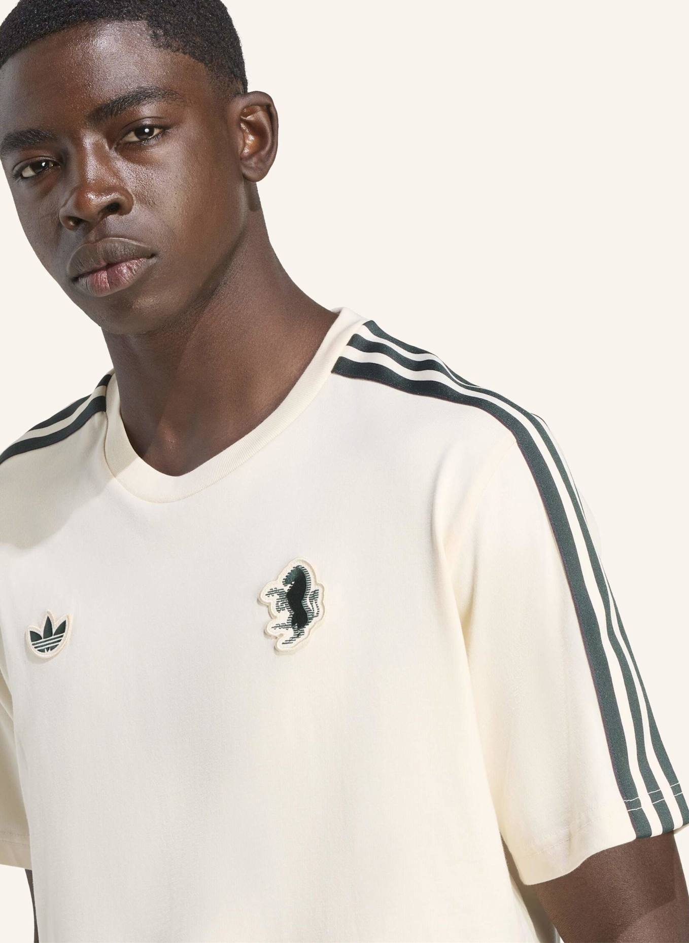 adidas Originals JUVENTUS TURIN TERRACE ICONS T-SHIRT: BEIGE