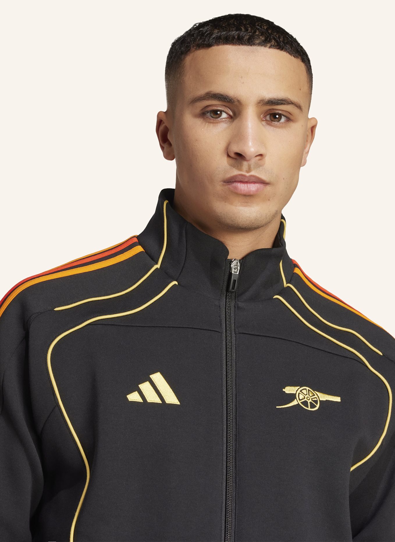 adidas FC ARSENAL X NTS UBP DOUBLEKNIT TRAININGSJACKE: SCHWARZ