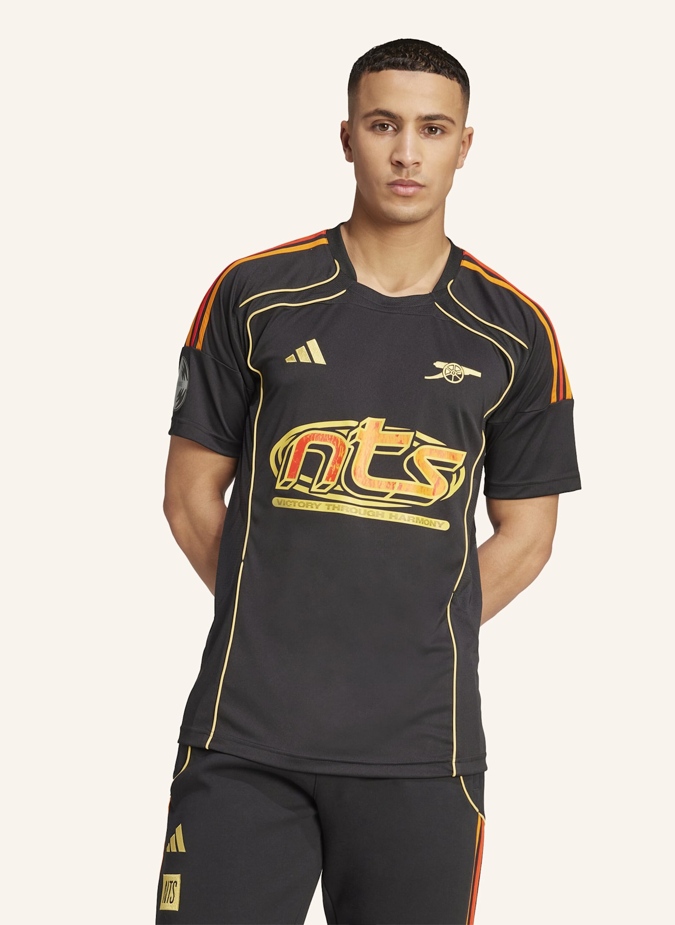 adidas FC ARSENAL X NTS UBP TRIKOT: SCHWARZ