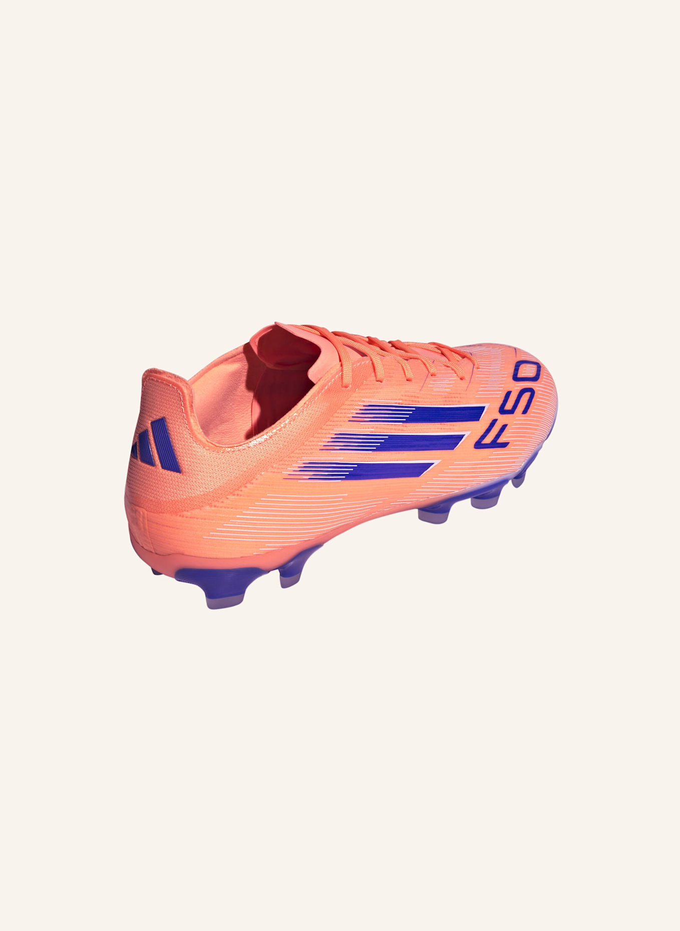 adidas F50 PRO KUNSTRASEN NEUERER GENERATION FUSSBALLSCHUHE: ORANGE/ BLAU/ WEISS