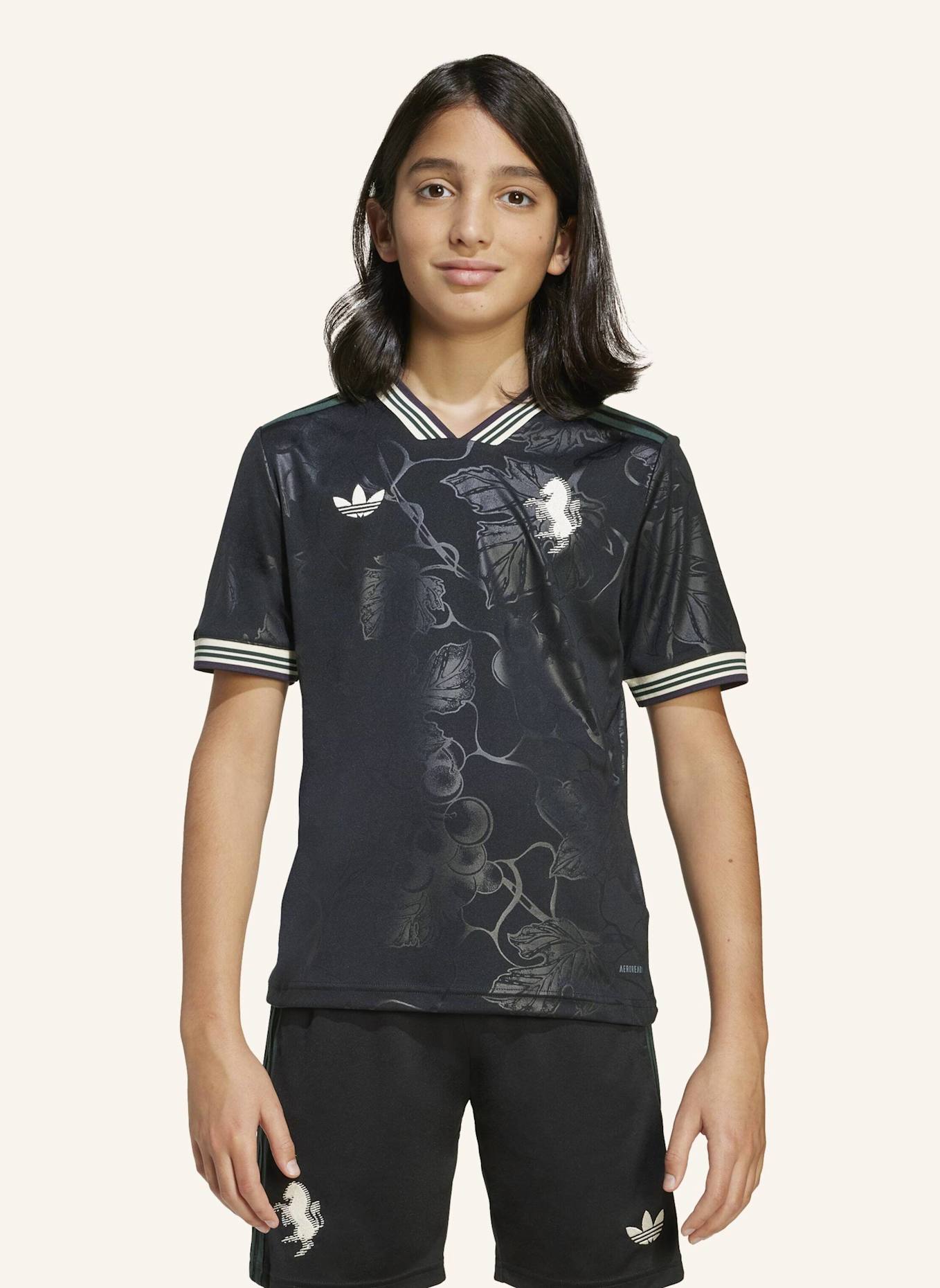 adidas JUVENTUS TURIN 25/26 AUSWEICHTRIKOT KINDER: SCHWARZ/ ECRU