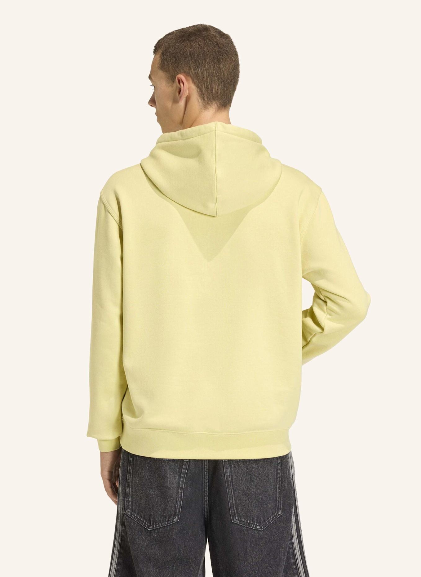 adidas Originals ESSENTIAL LOOSE FLEECE HOODIE: GELB