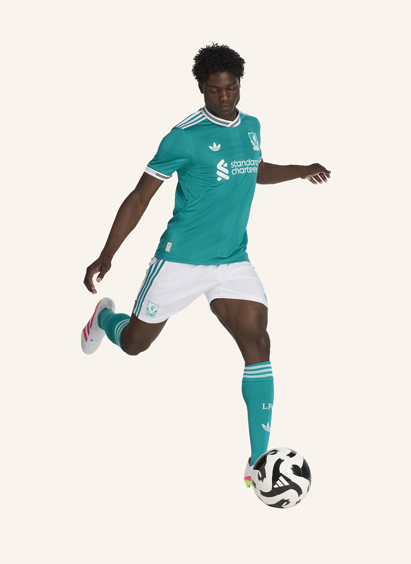 adidas LIVERPOOL FC 25/26 AUSWEICHTRIKOT AUTHENTIC: GRÜN