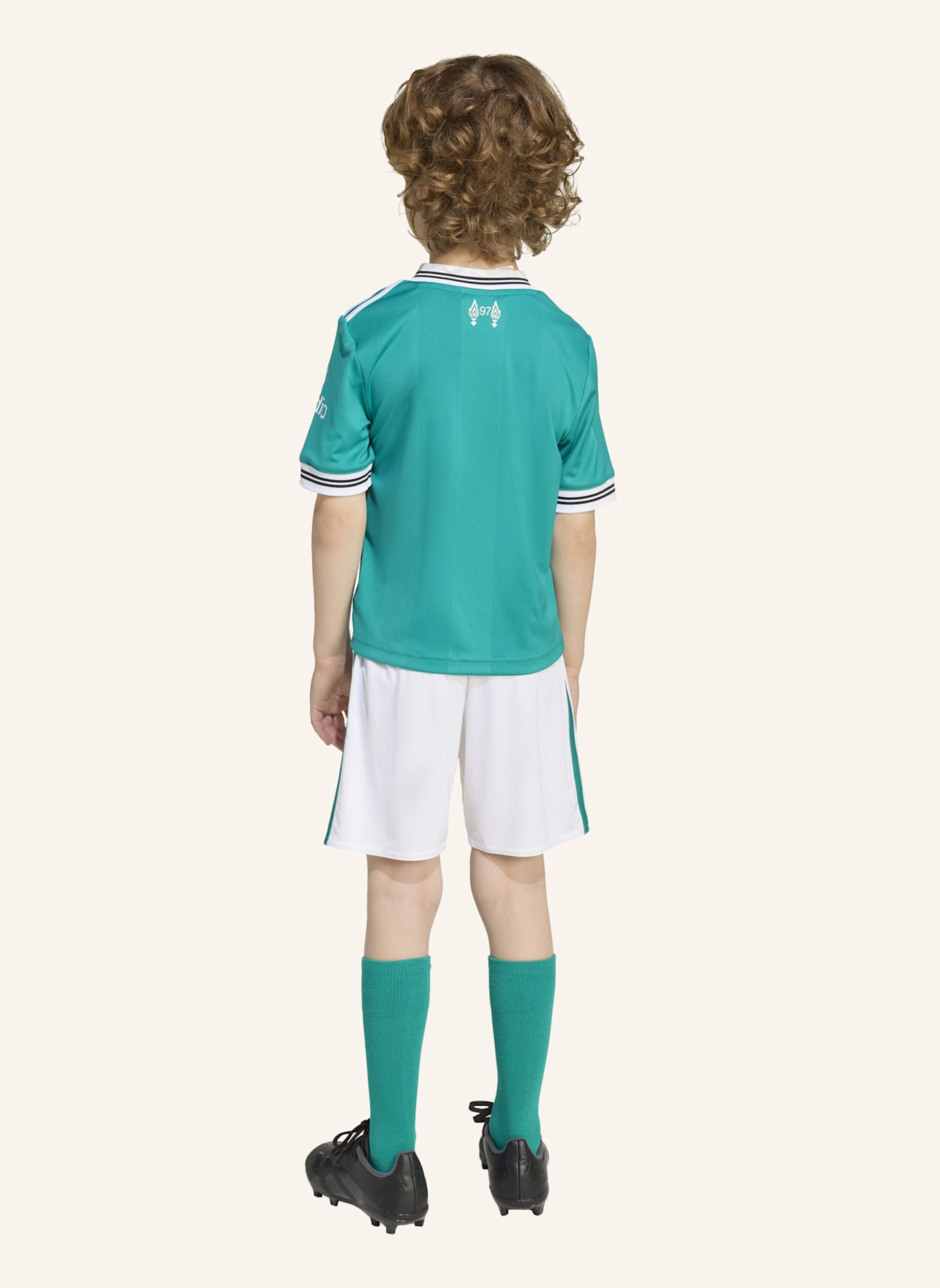 adidas FC LIVERPOOL 25/26 AUSWEICHAUSRÜSTUNG FÜR KINDER: GRÜN