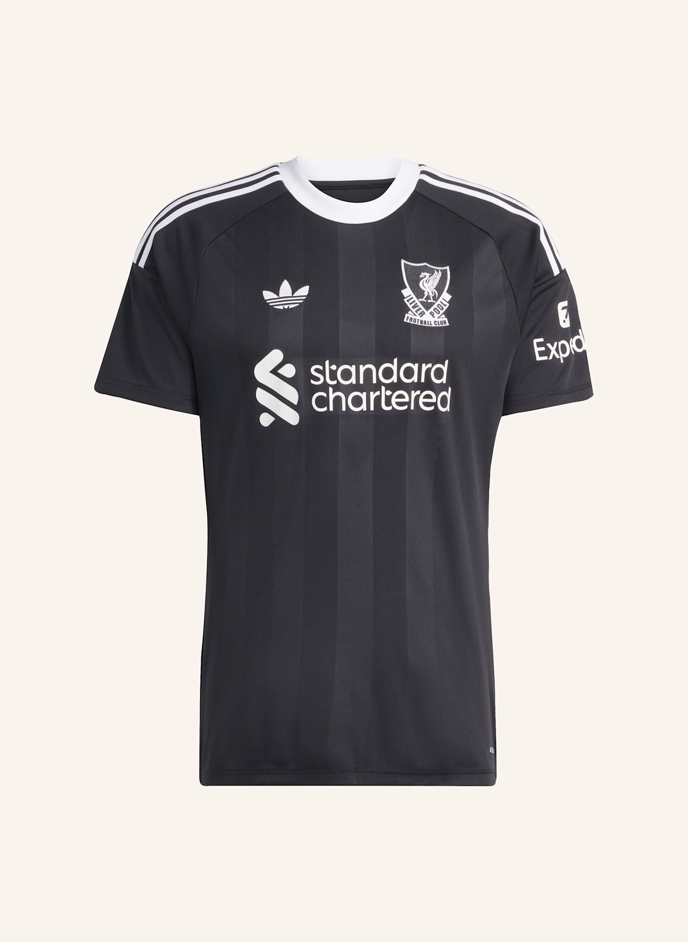 adidas LIVERPOOL FC 25/26 AUSWEICHAUSRÜSTUNG TORWARTTRIKOT: SCHWARZ