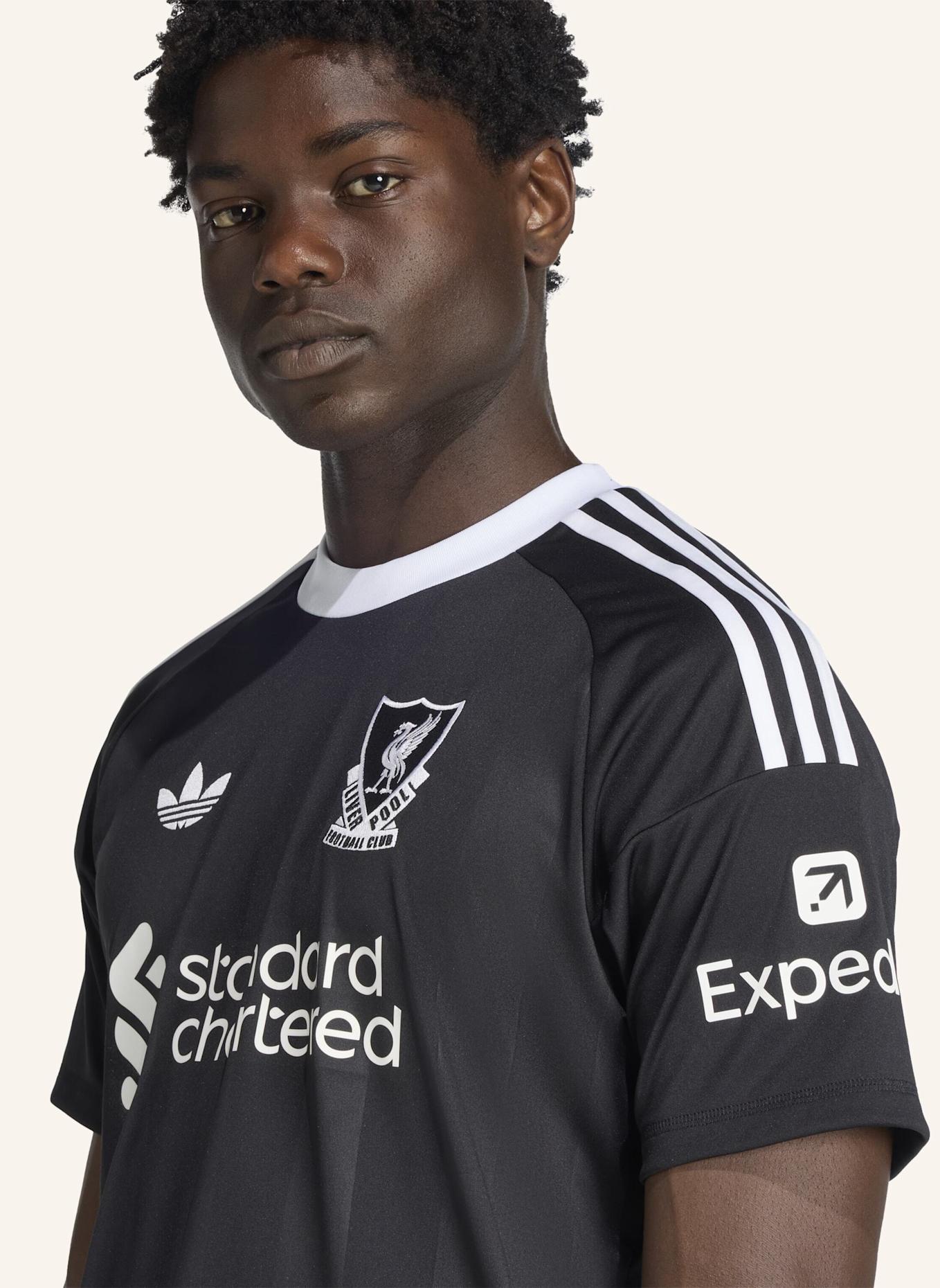 adidas LIVERPOOL FC 25/26 AUSWEICHAUSRÜSTUNG TORWARTTRIKOT: SCHWARZ
