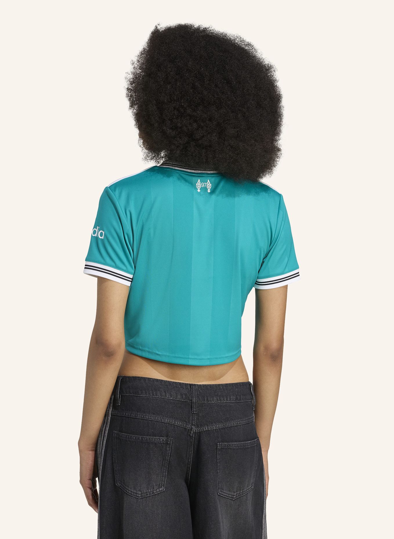 adidas FC LIVERPOOL 25/26 KÜRZER GESCHNITTENES AUSWEICHTRIKOT: GRÜN