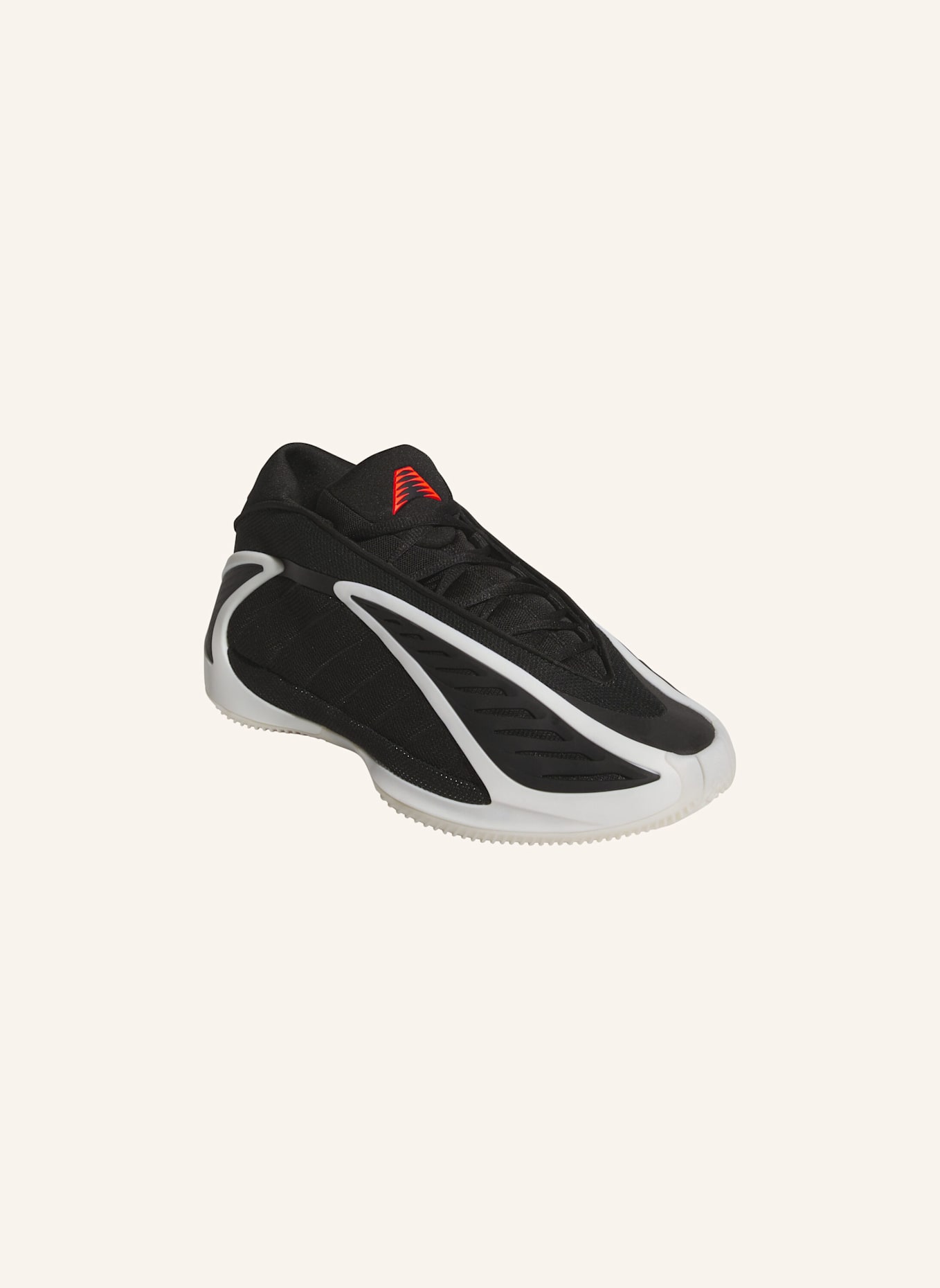 adidas ANTHONY EDWARDS 2 SCHUHE: SCHWARZ/ WEISS/ ROT