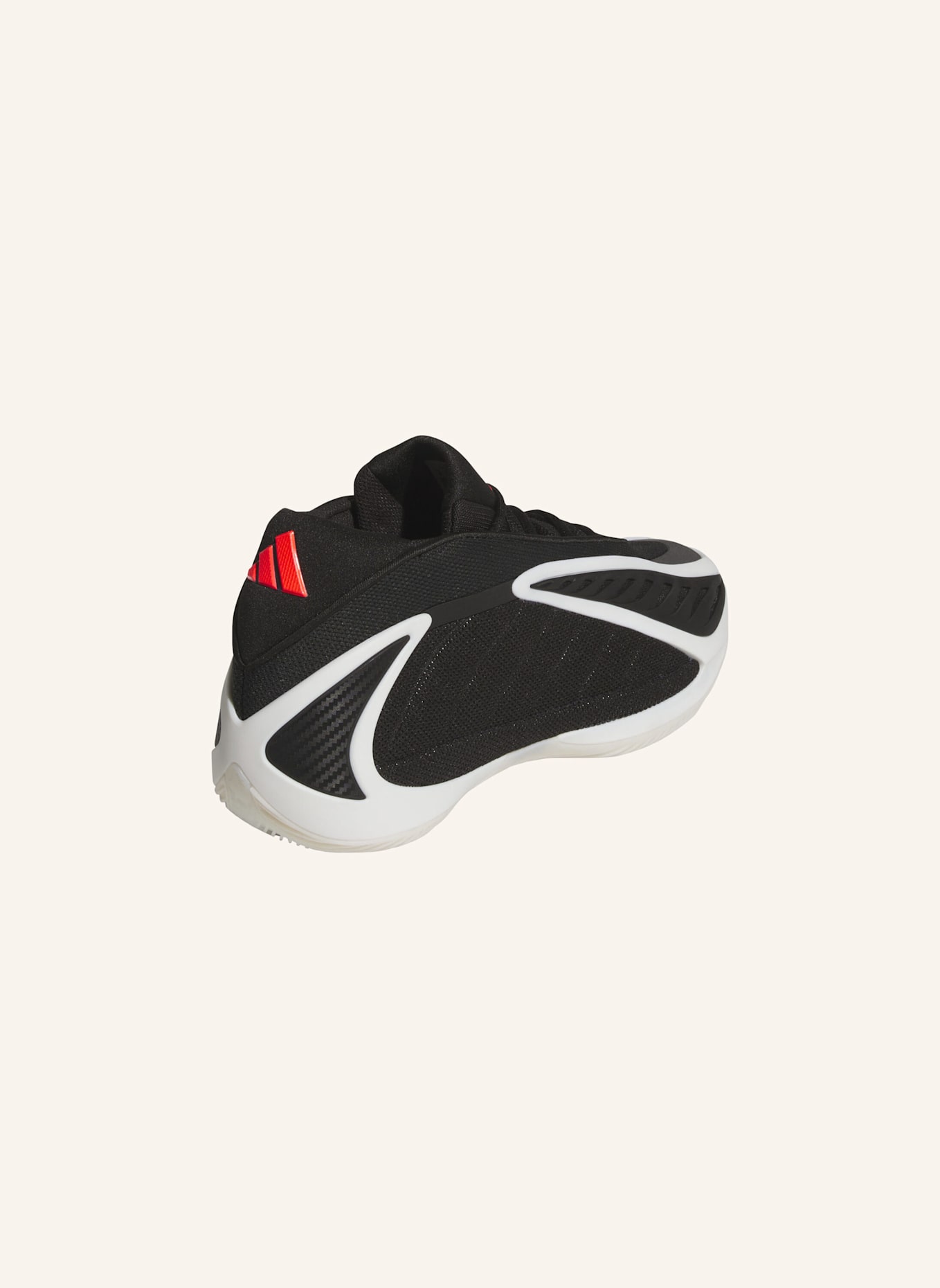adidas ANTHONY EDWARDS 2 SCHUHE: SCHWARZ/ WEISS/ ROT