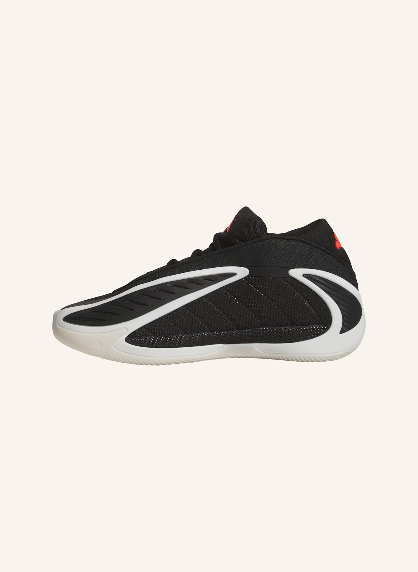 adidas ANTHONY EDWARDS 2 SCHUHE: SCHWARZ/ WEISS/ ROT