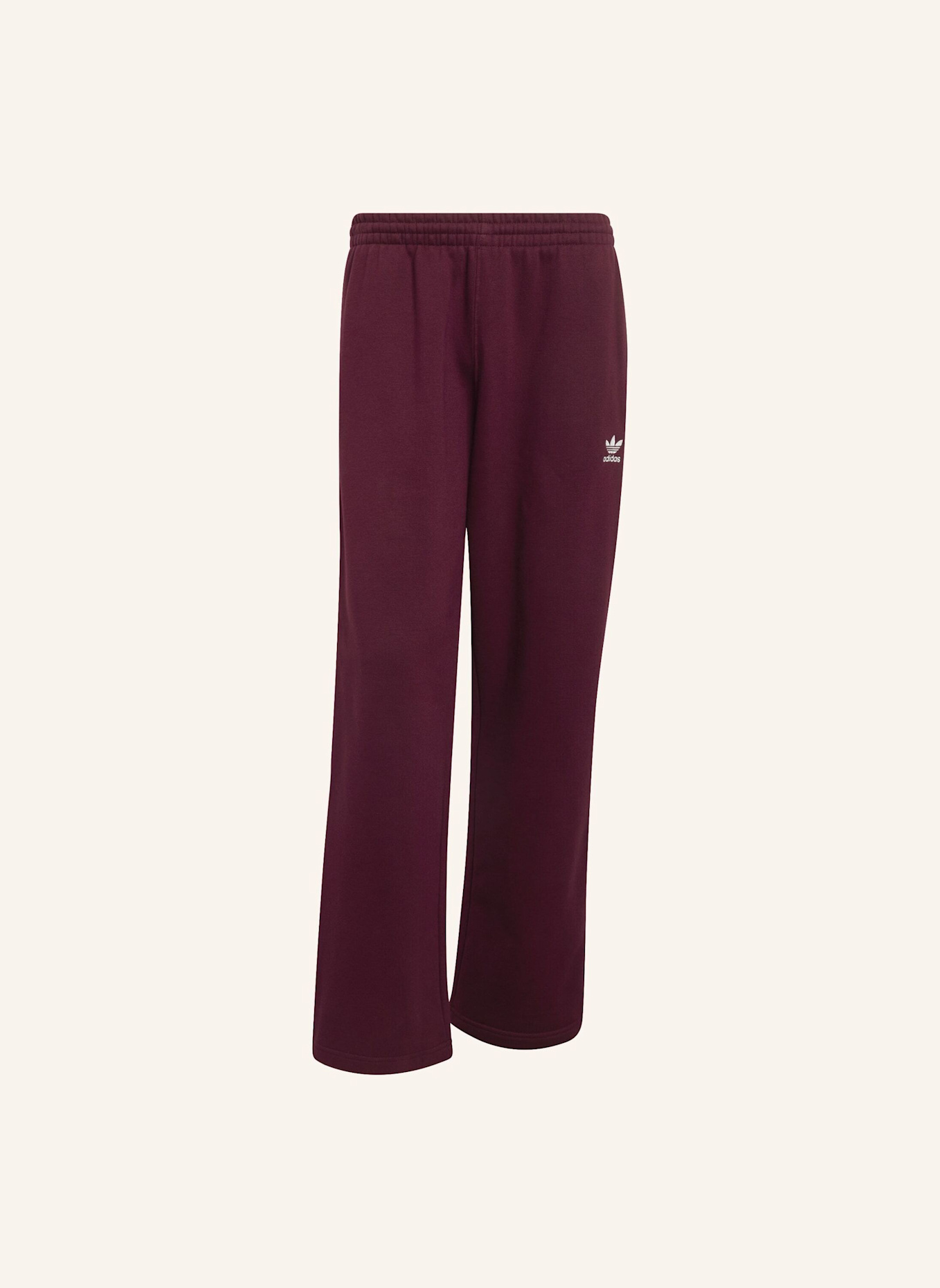 adidas Originals ESSENTIAL OPEN HEM LOOSE HOSE: ROT